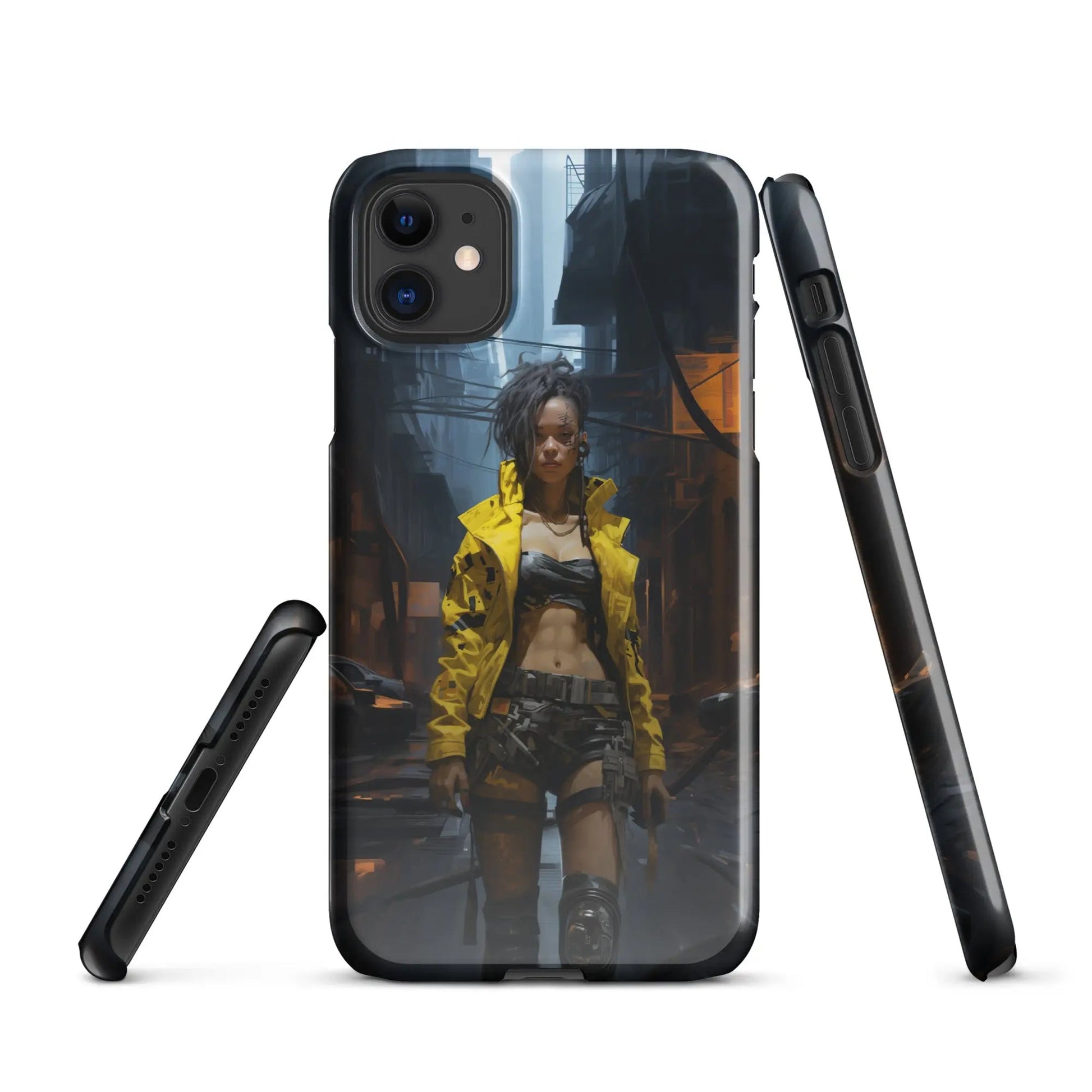 Cyberpunk phone case for iPhone - Barbados Beauty - Unniit.com