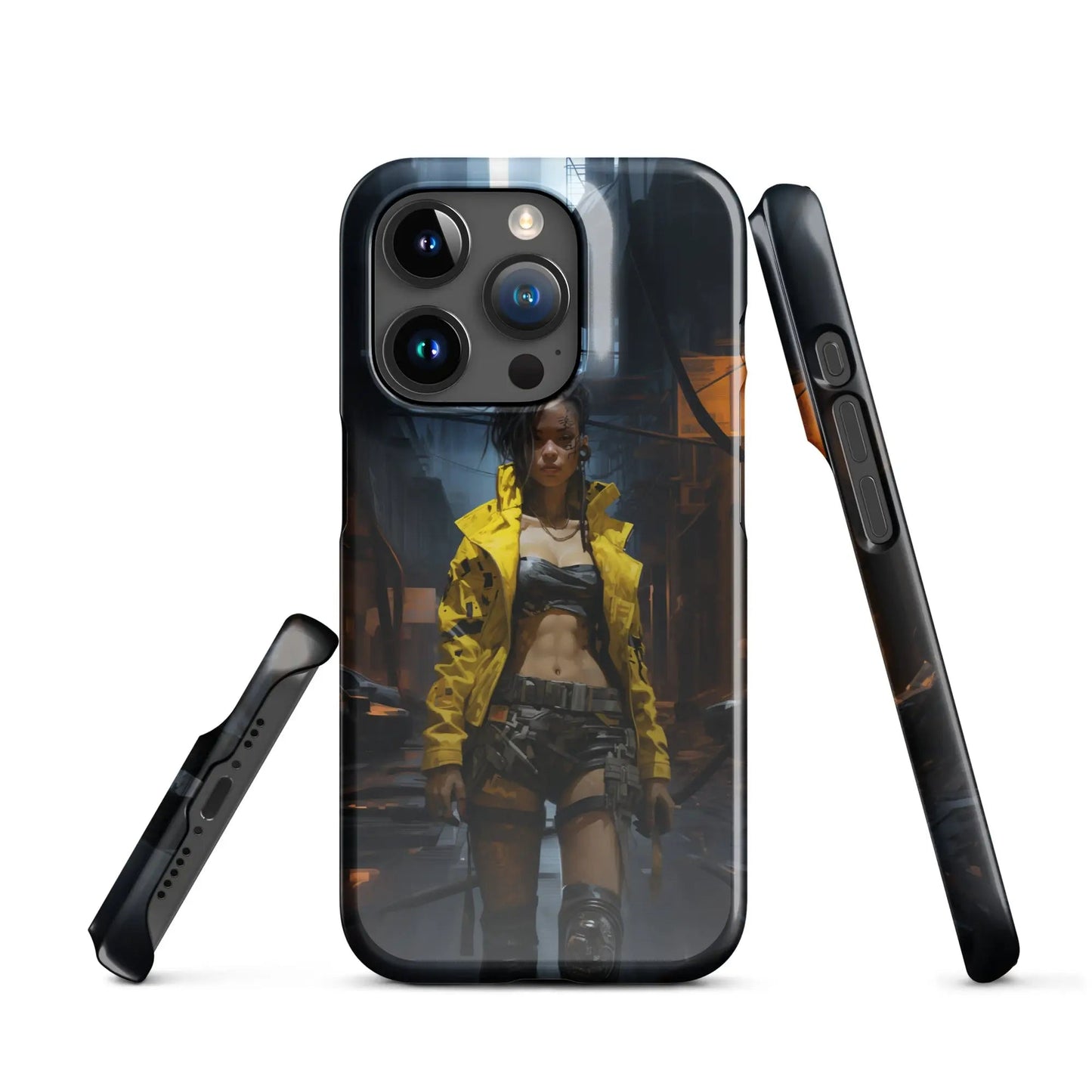 Cyberpunk phone case for iPhone - Barbados Beauty - Unniit.com