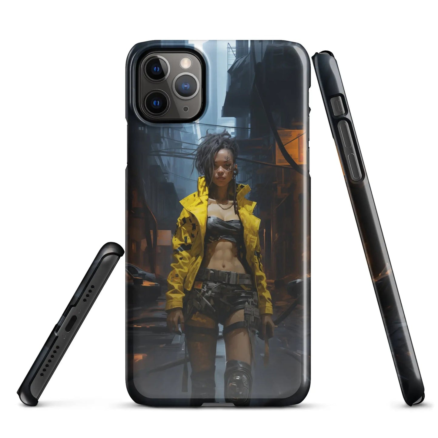 Cyberpunk phone case for iPhone - Barbados Beauty - Unniit.com