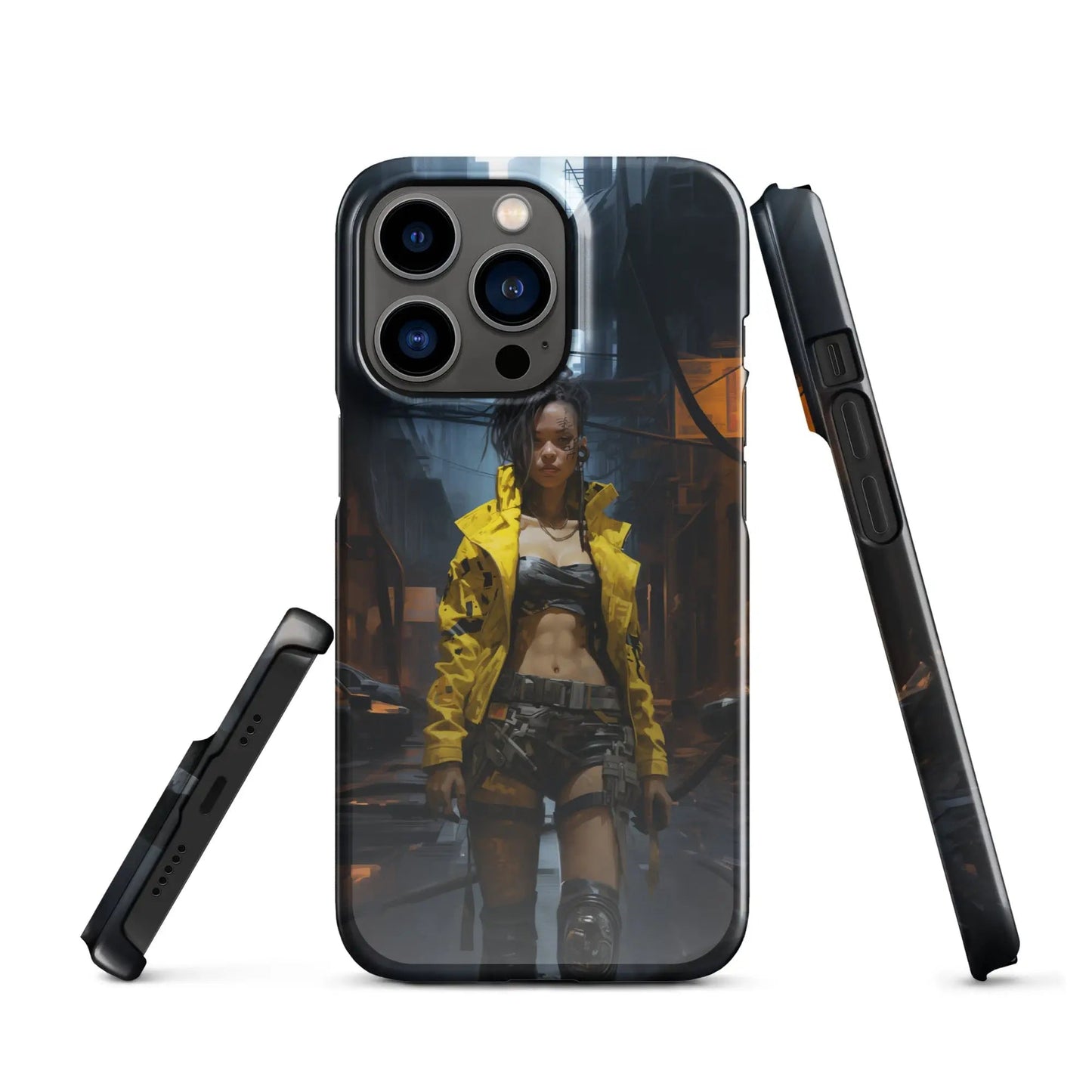 Cyberpunk phone case for iPhone - Barbados Beauty - Unniit.com