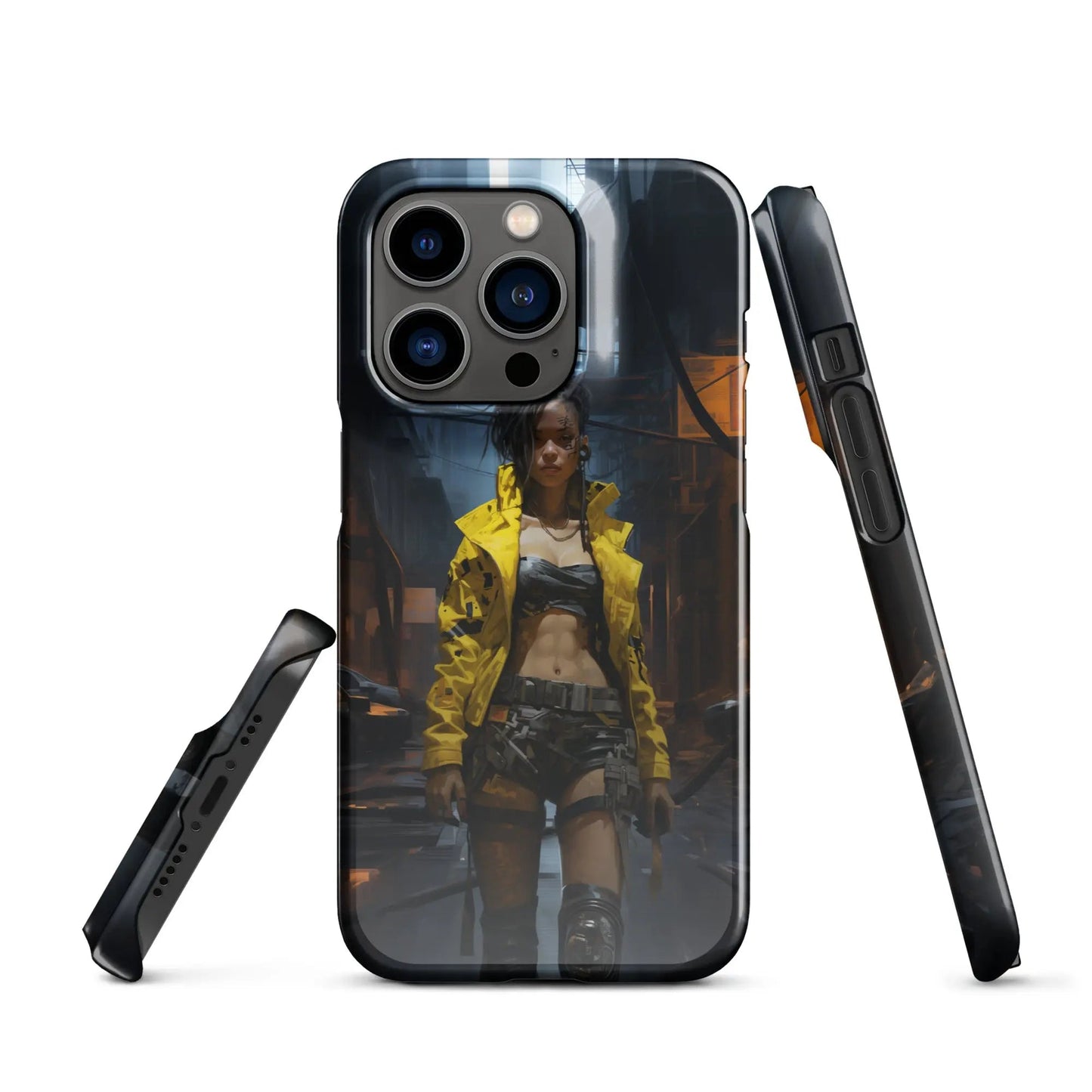 Cyberpunk phone case for iPhone - Barbados Beauty - Unniit.com