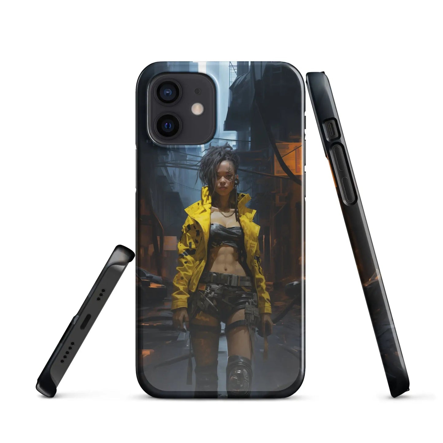 Cyberpunk phone case for iPhone - Barbados Beauty - Unniit.com