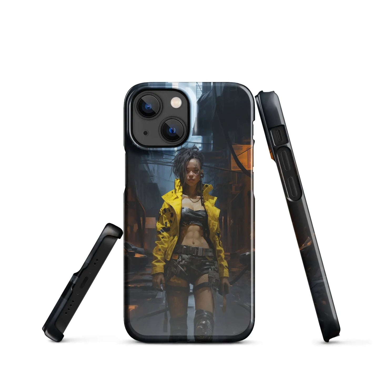 Cyberpunk phone case for iPhone - Barbados Beauty - Unniit.com