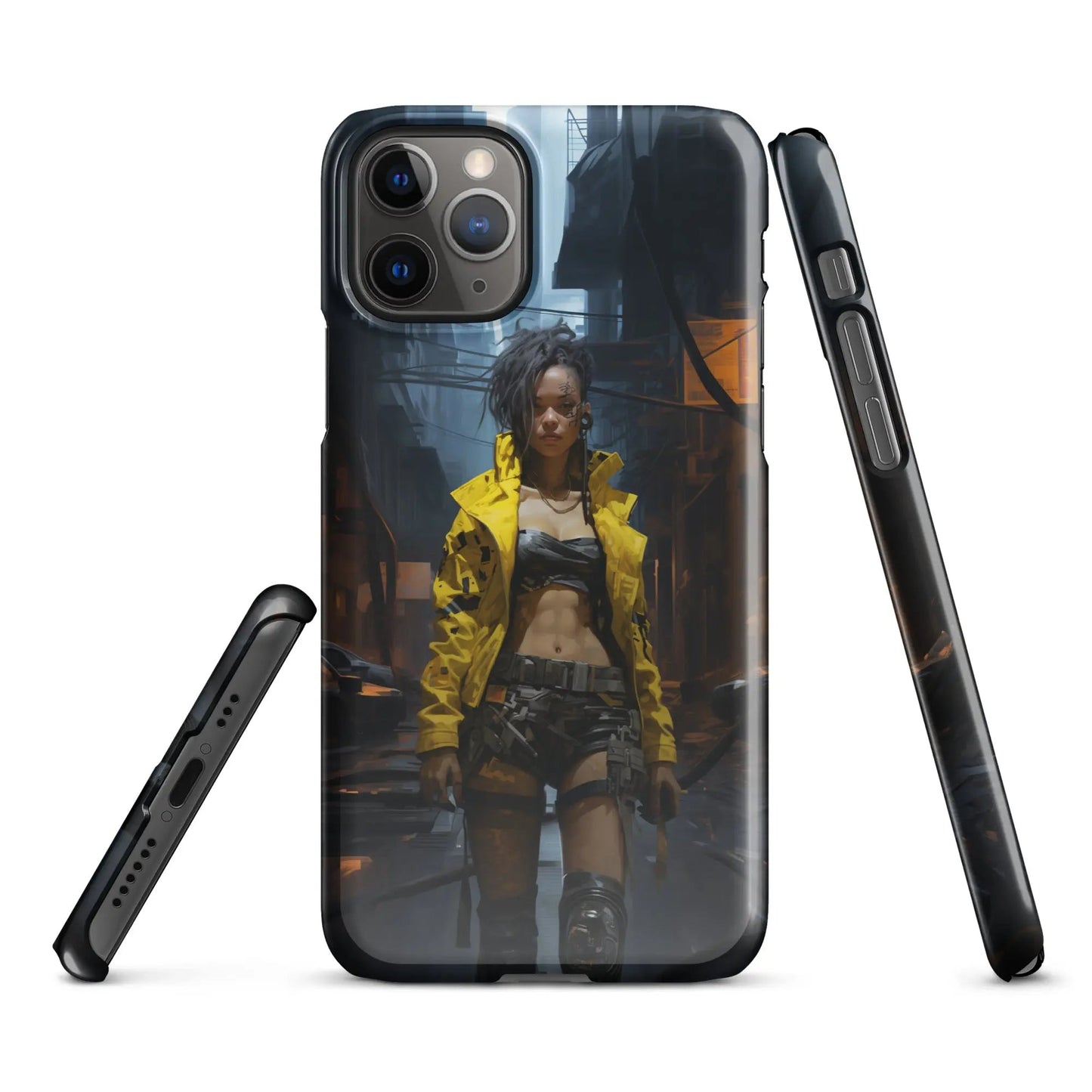 Cyberpunk phone case for iPhone - Barbados Beauty - Unniit.com