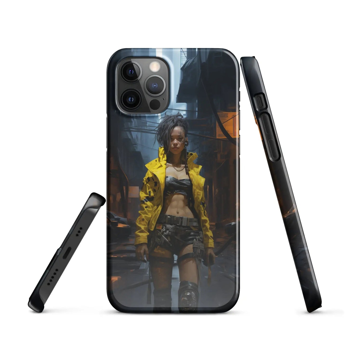 Cyberpunk phone case for iPhone - Barbados Beauty - Unniit.com