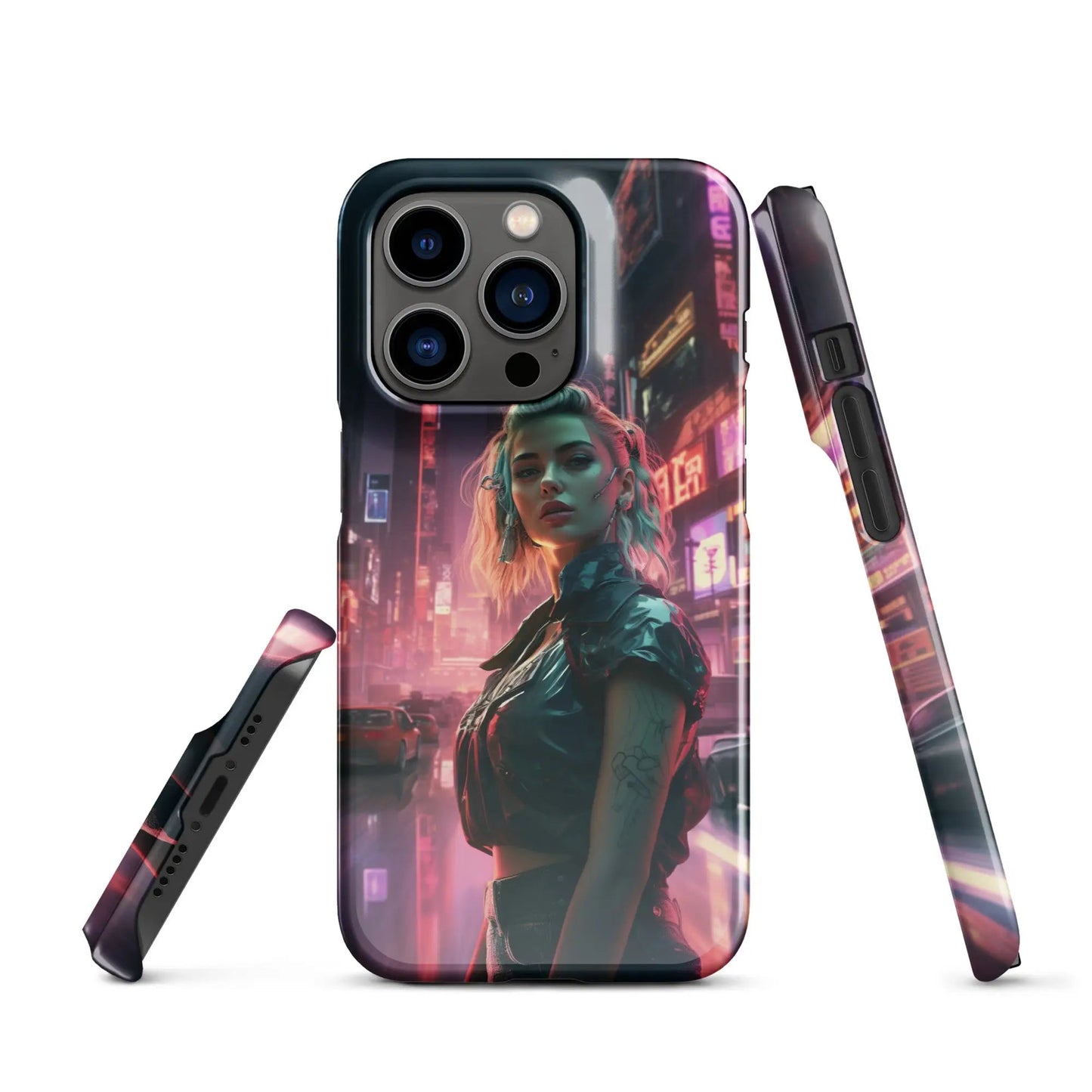 Cyberpunk phone case for iPhone Cyberpunk Queen - Unniit.com