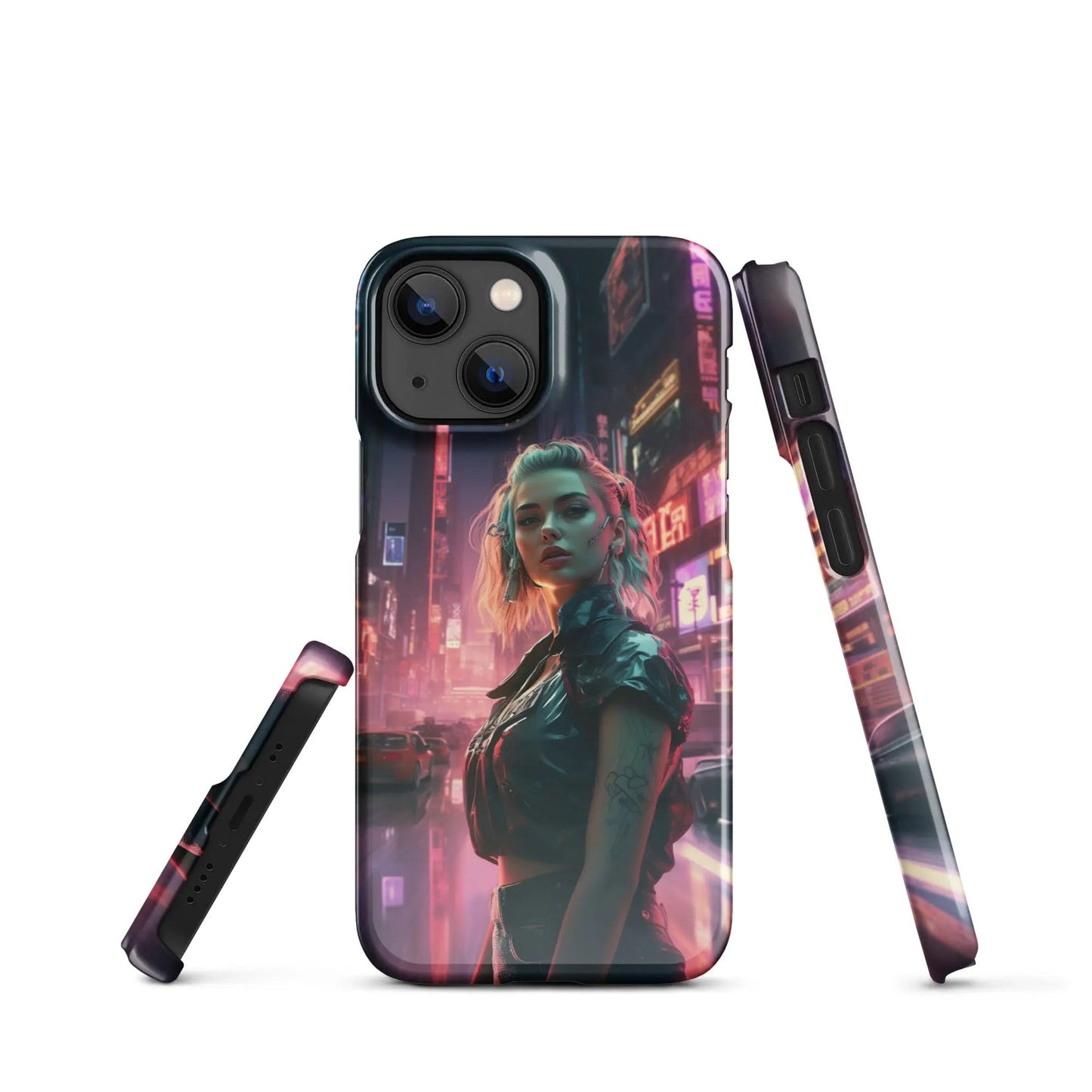 Cyberpunk phone case for iPhone Cyberpunk Queen - Unniit.com