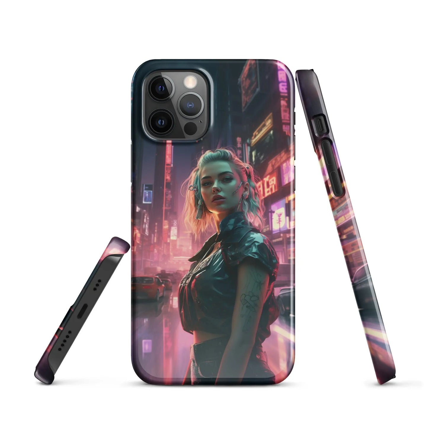 Cyberpunk phone case for iPhone Cyberpunk Queen - Unniit.com