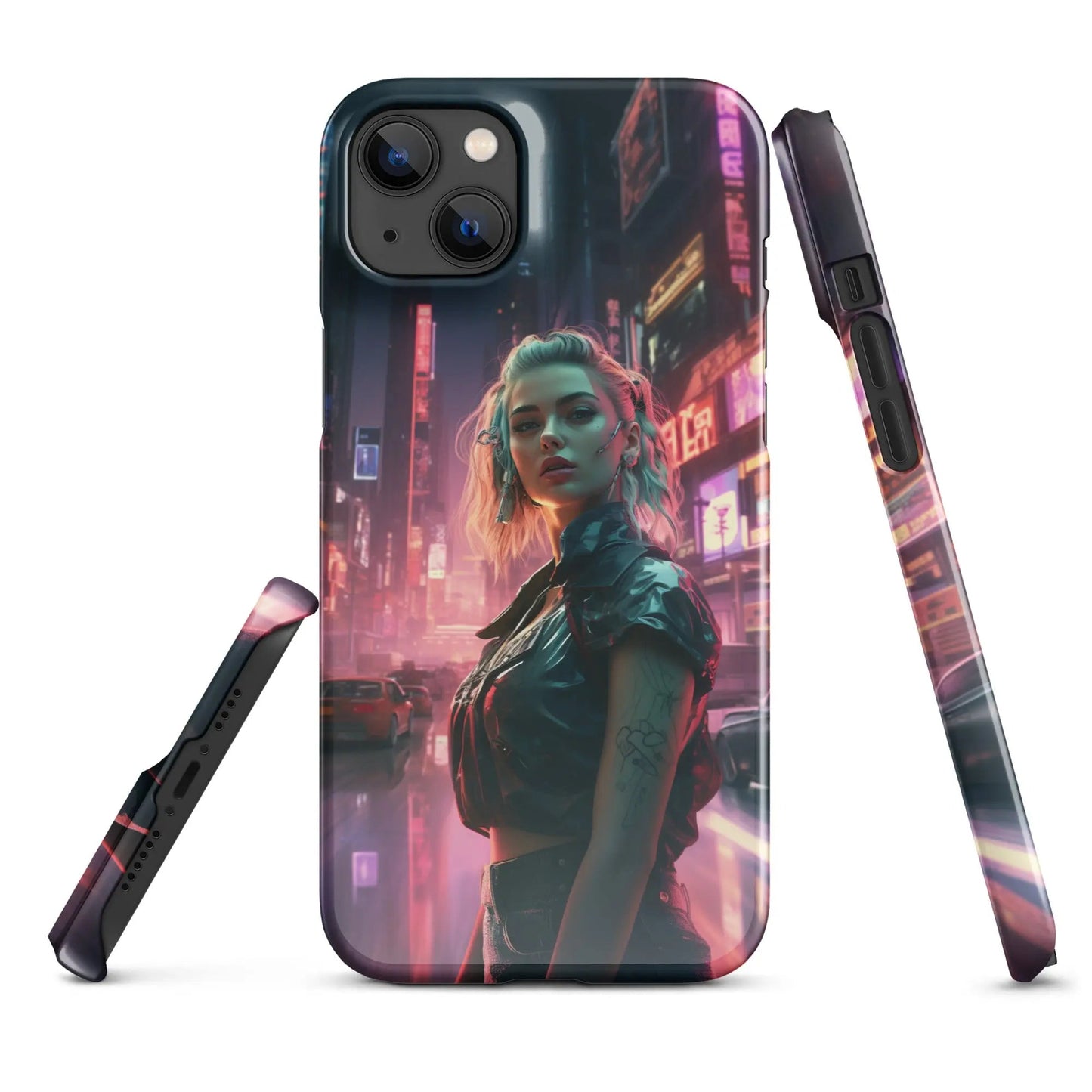 Cyberpunk phone case for iPhone Cyberpunk Queen - Unniit.com