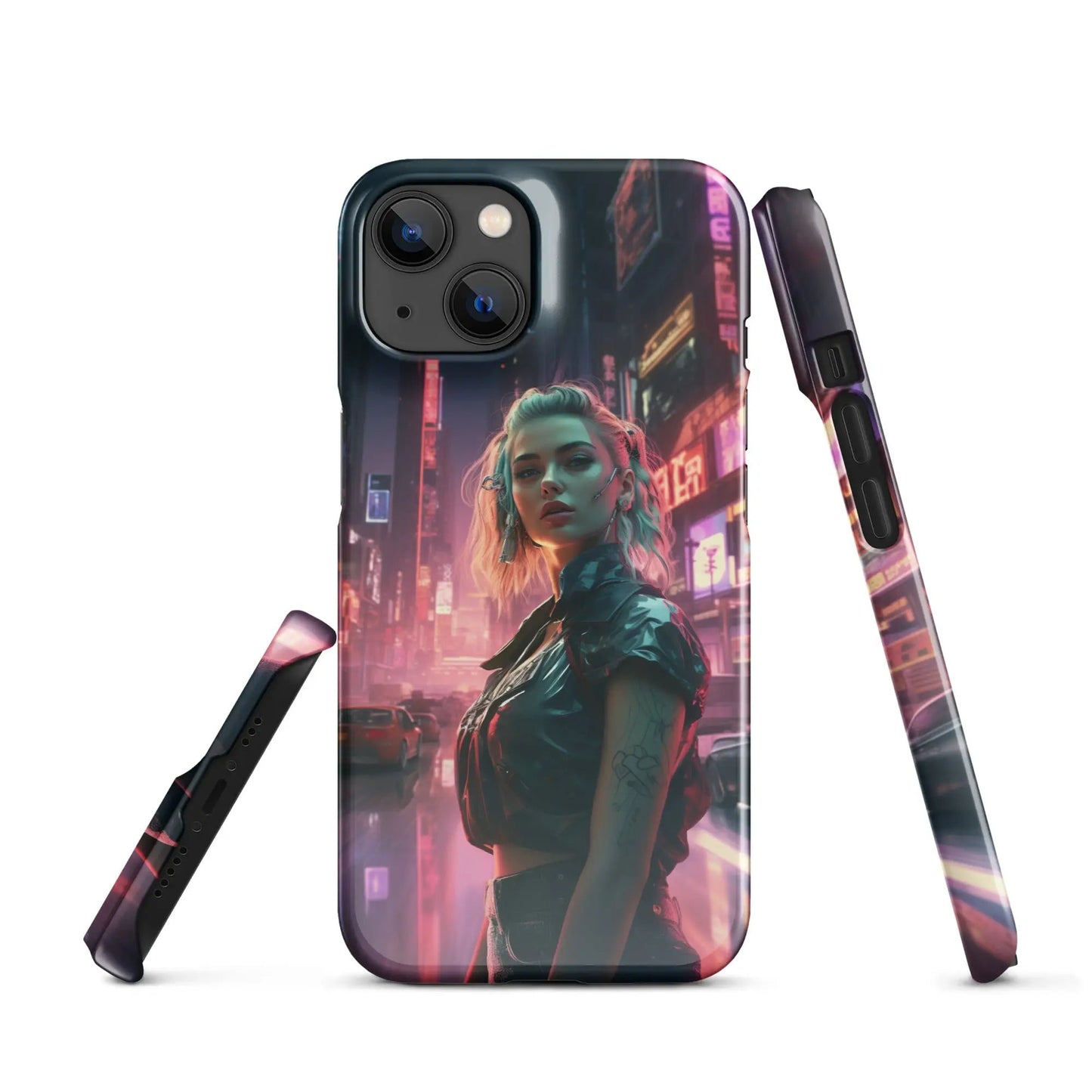 Cyberpunk phone case for iPhone Cyberpunk Queen - Unniit.com