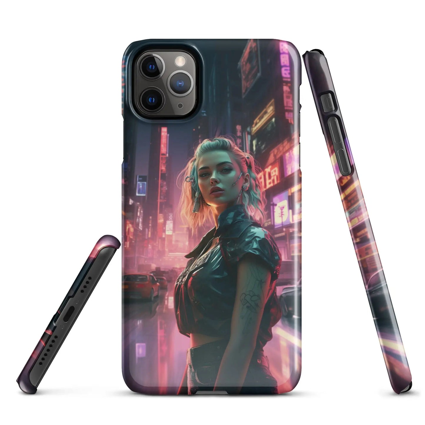 Cyberpunk phone case for iPhone Cyberpunk Queen - Unniit.com