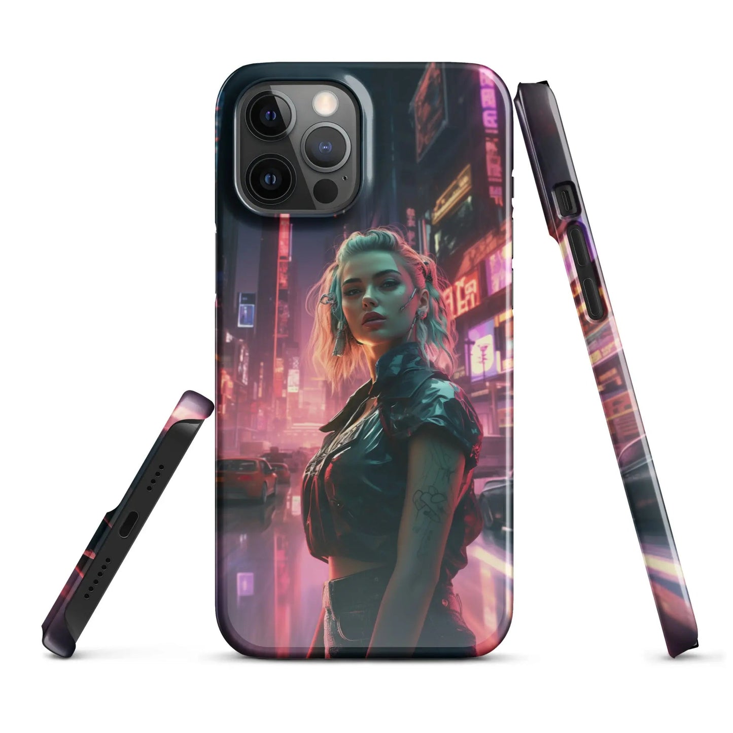 Cyberpunk phone case for iPhone Cyberpunk Queen - Unniit.com