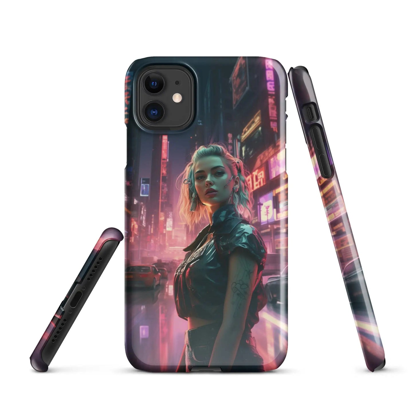 Cyberpunk phone case for iPhone Cyberpunk Queen - Unniit.com