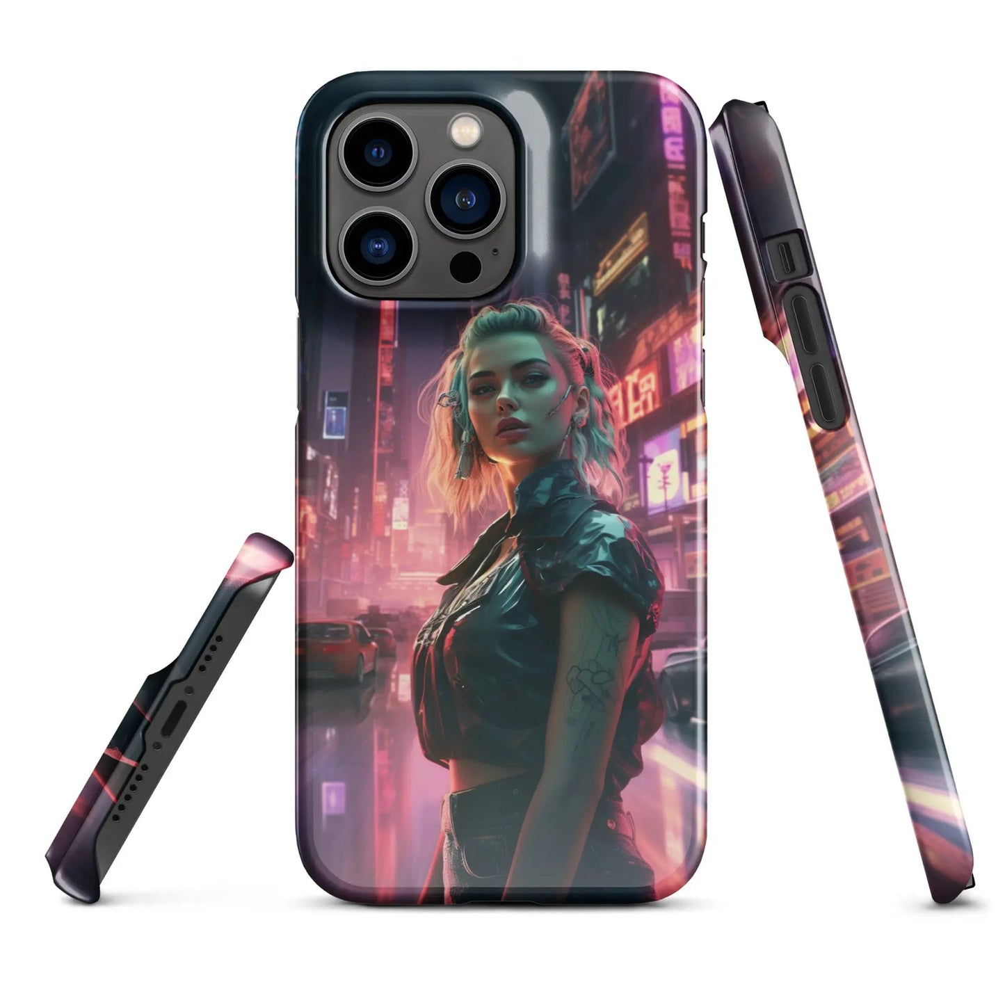 Cyberpunk phone case for iPhone Cyberpunk Queen - Unniit.com