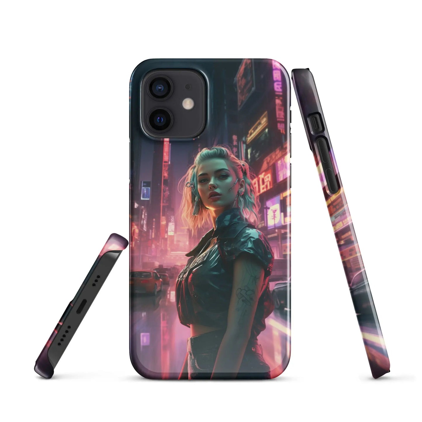 Cyberpunk phone case for iPhone Cyberpunk Queen - Unniit.com