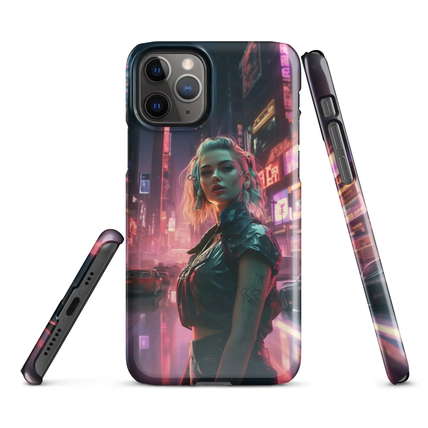 Cyberpunk phone case for iPhone Cyberpunk Queen - Unniit.com