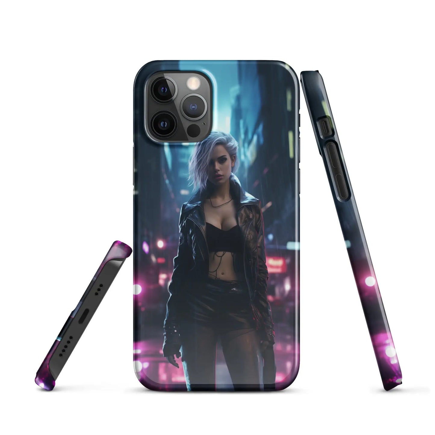 Cyberpunk phone case for iPhone - Hello you - Unniit.com