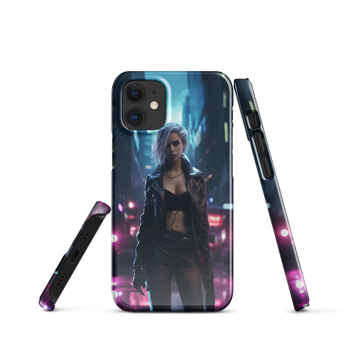 Cyberpunk phone case for iPhone - Hello you - Unniit.com