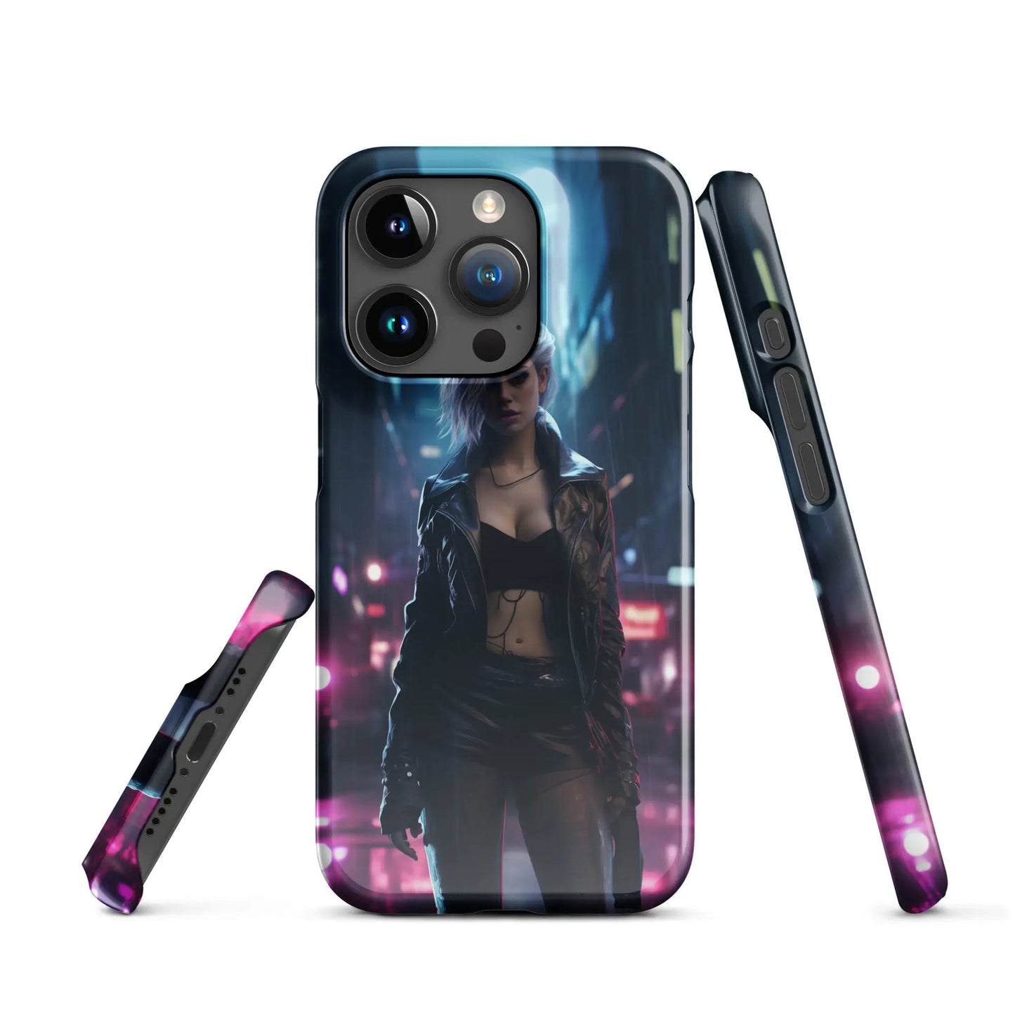 Cyberpunk phone case for iPhone - Hello you - Unniit.com