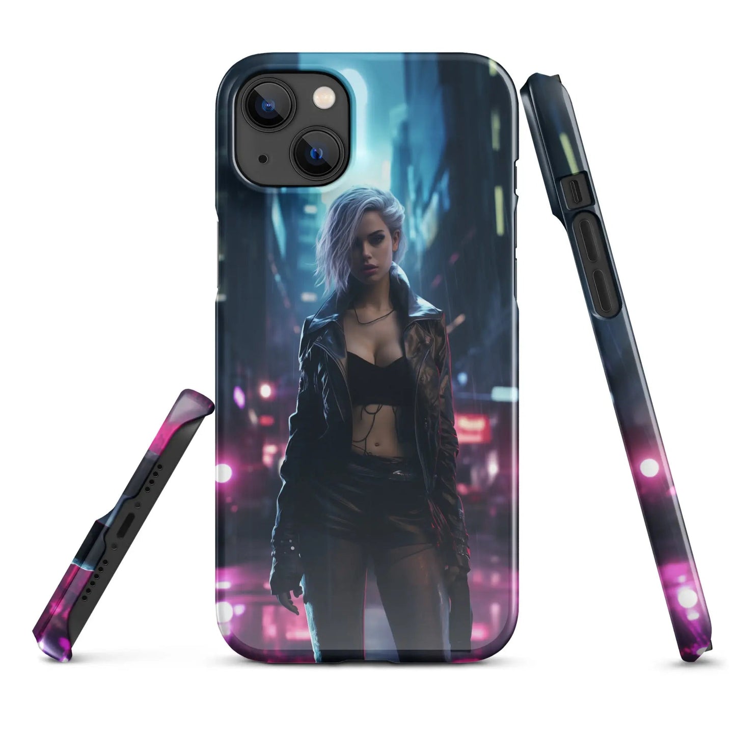 Cyberpunk phone case for iPhone - Hello you - Unniit.com