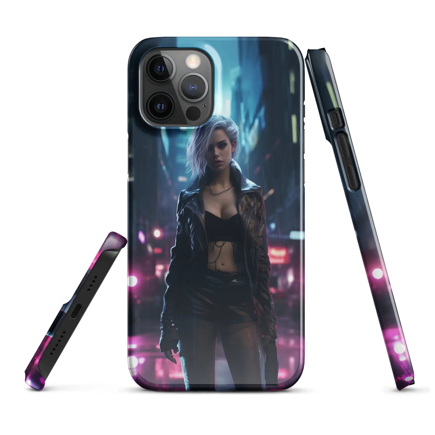 Cyberpunk phone case for iPhone - Hello you - Unniit.com