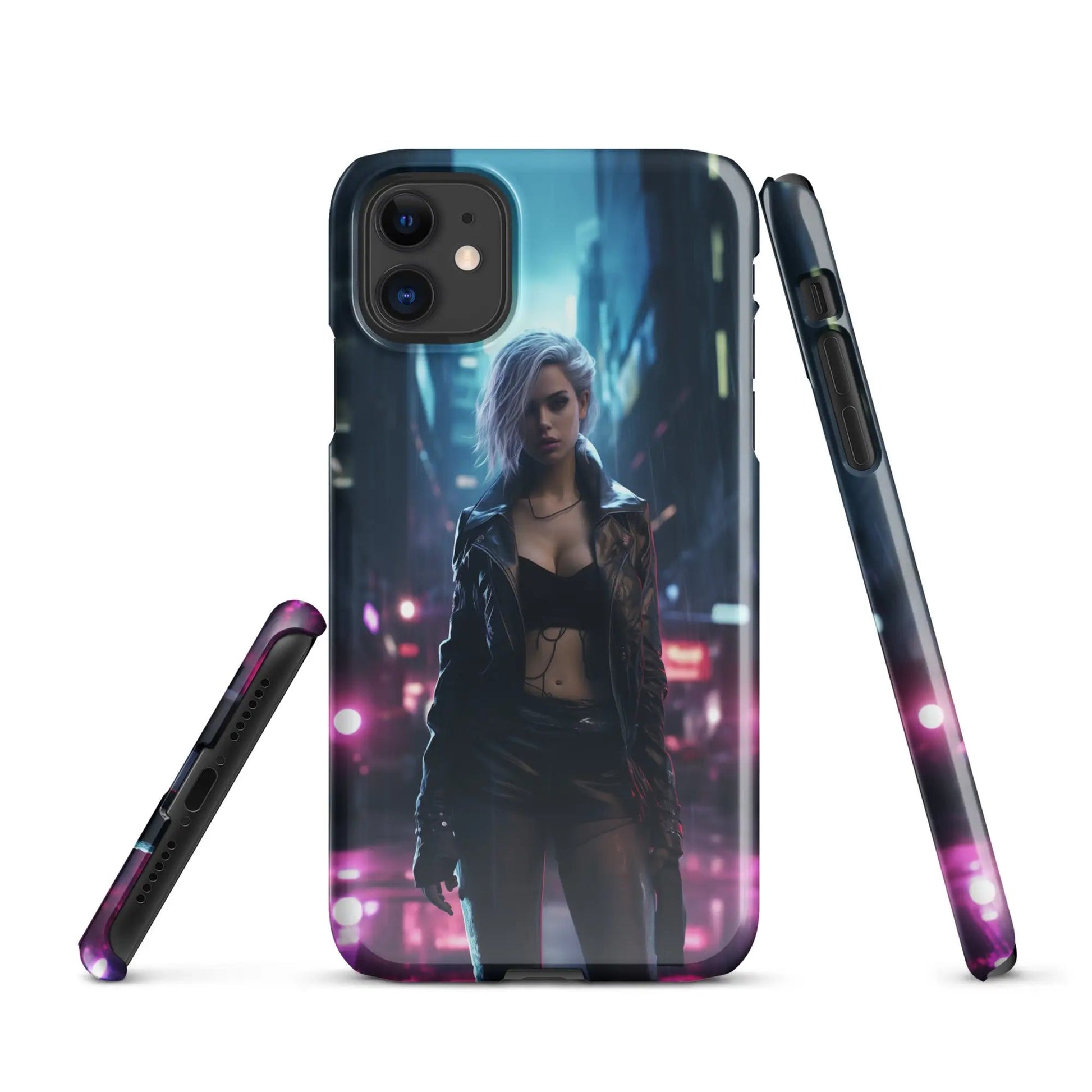 Cyberpunk phone case for iPhone - Hello you - Unniit.com