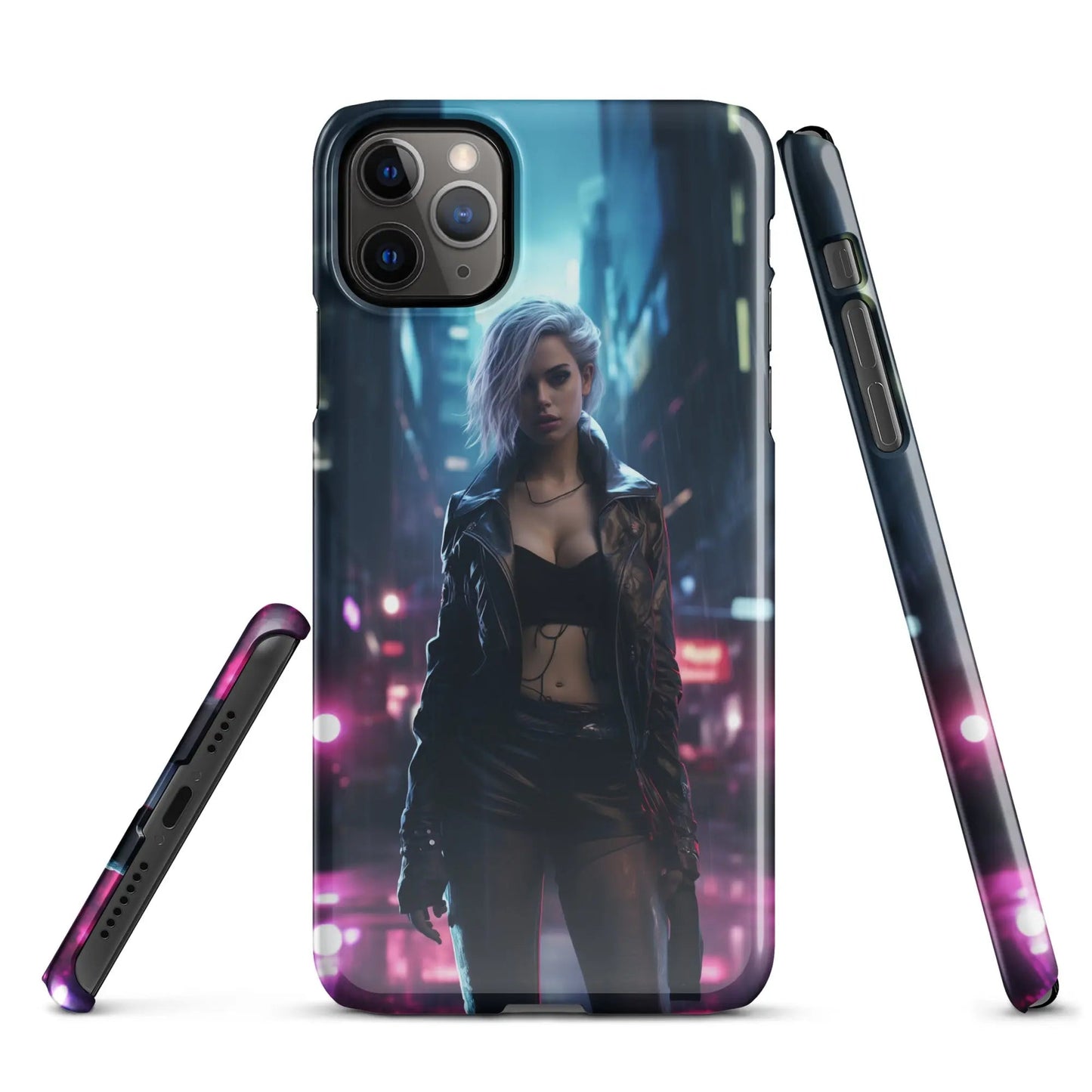 Cyberpunk phone case for iPhone - Hello you - Unniit.com