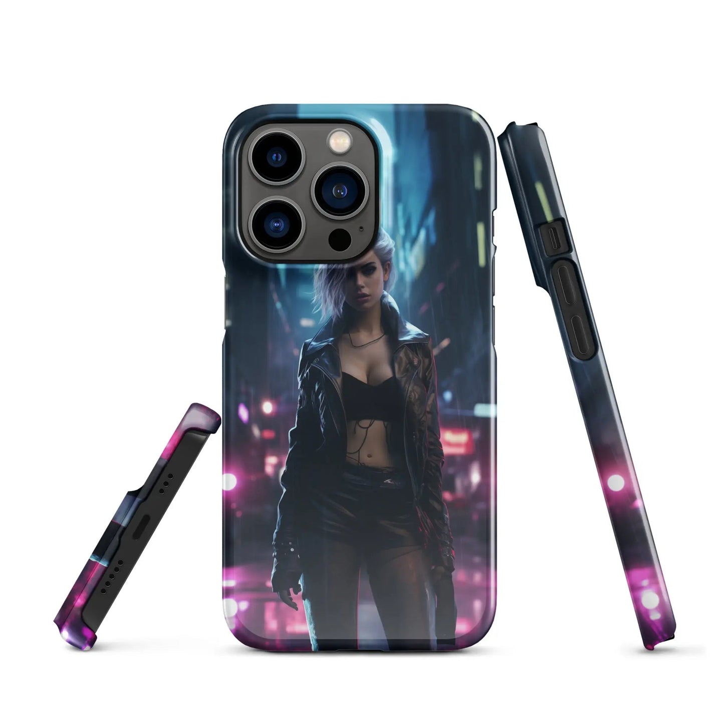 Cyberpunk phone case for iPhone - Hello you - Unniit.com