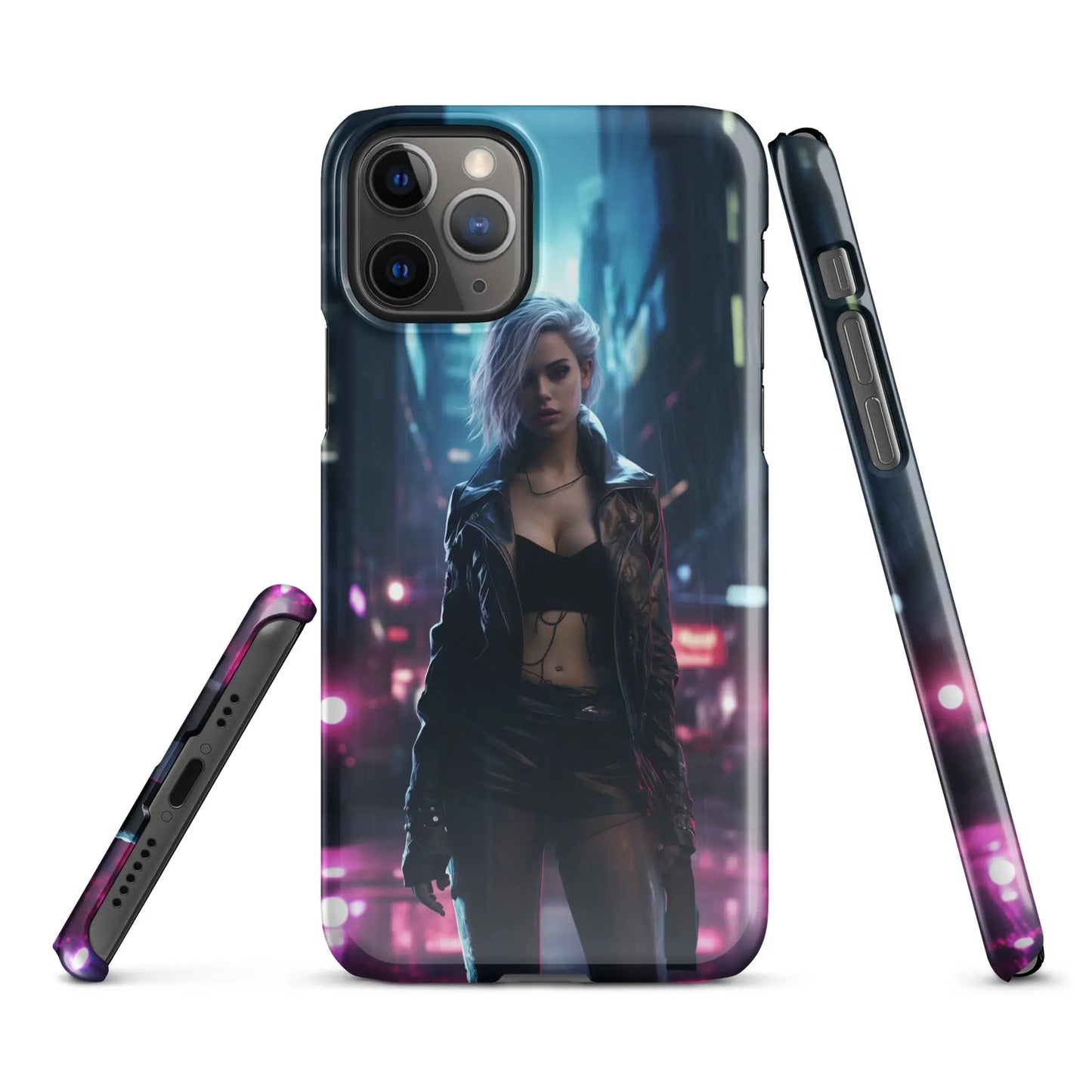 Cyberpunk phone case for iPhone - Hello you - Unniit.com