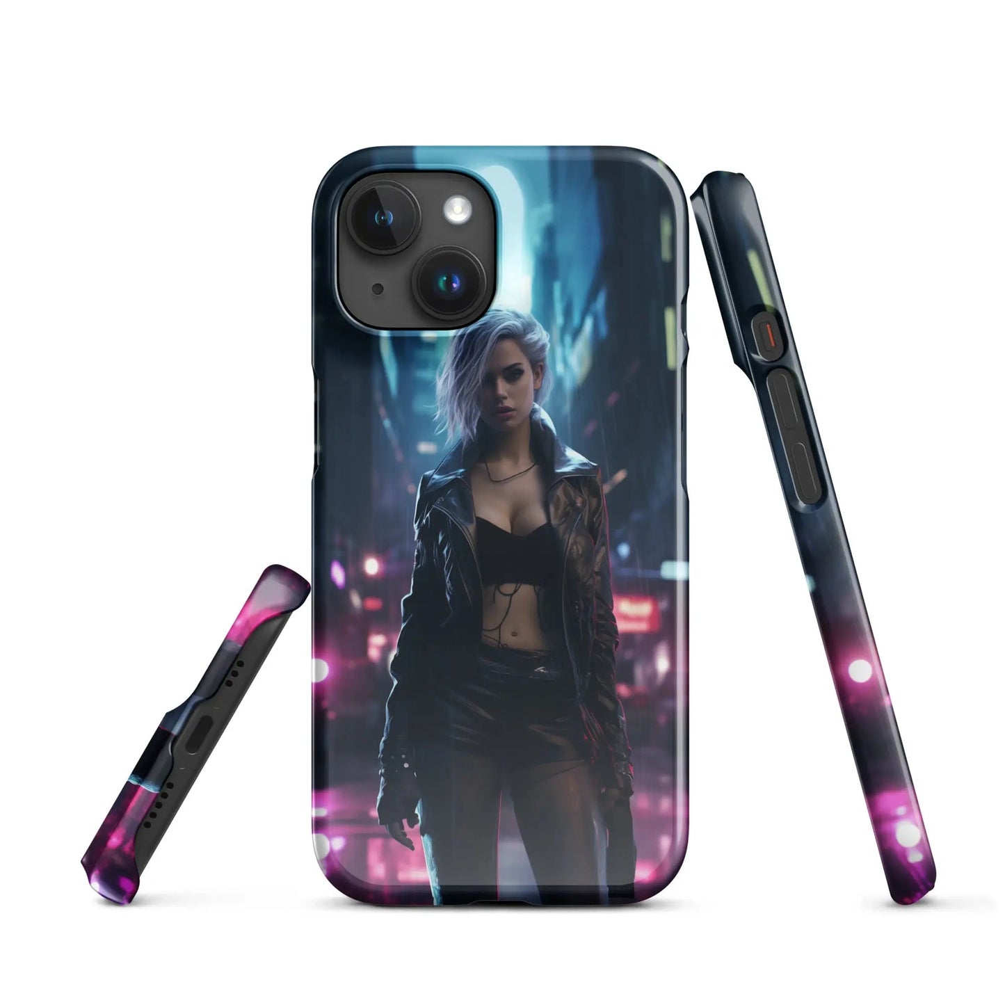 Cyberpunk phone case for iPhone - Hello you - Unniit.com