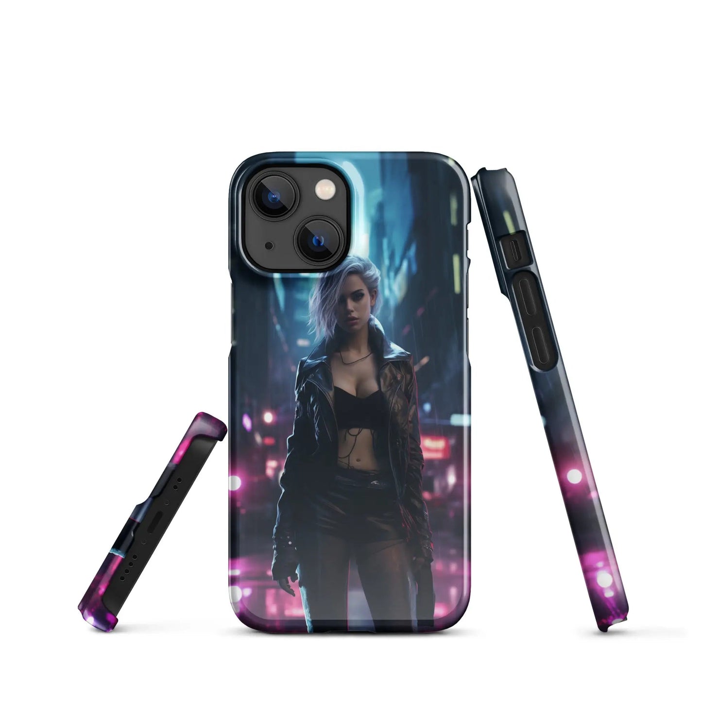 Cyberpunk phone case for iPhone - Hello you - Unniit.com