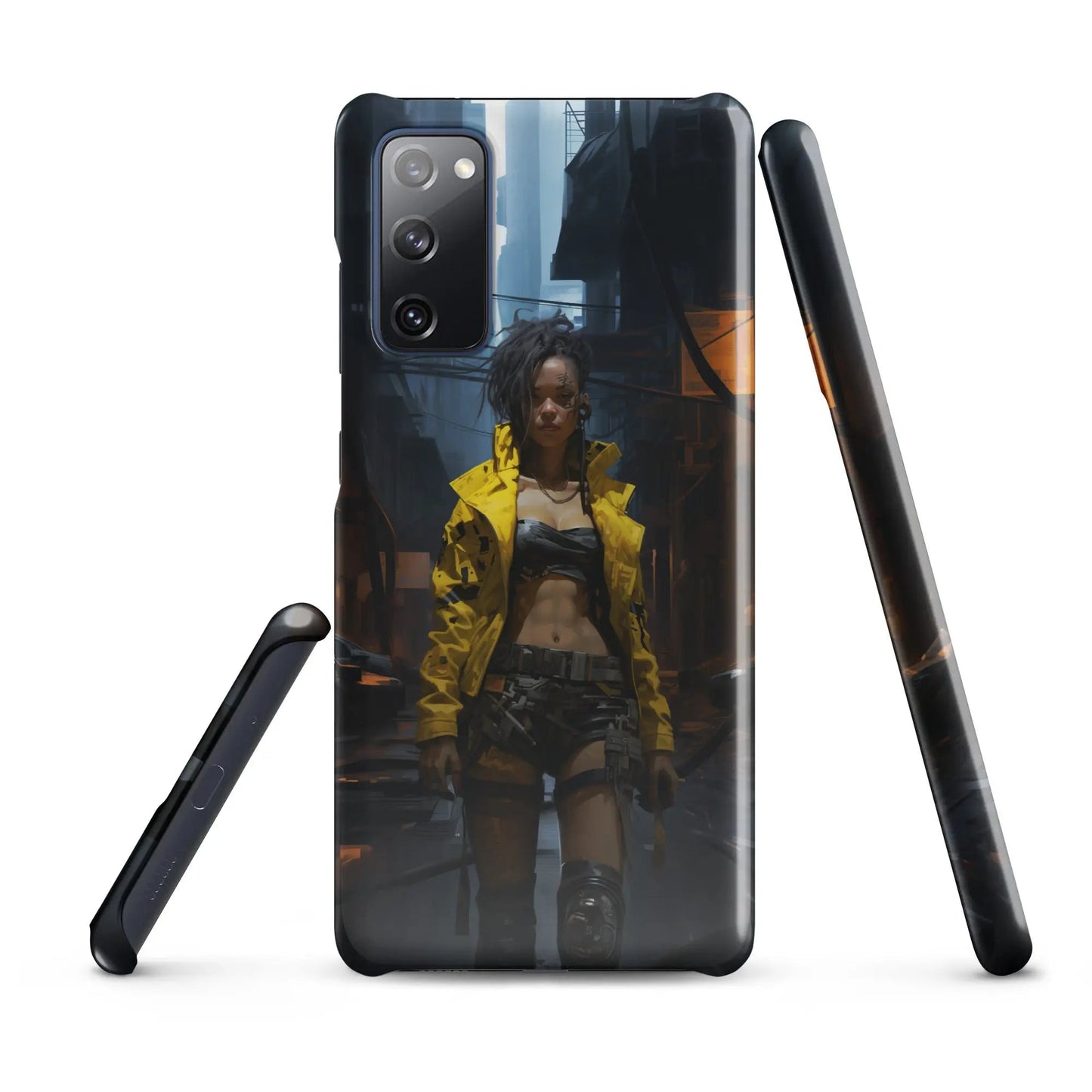 Cyberpunk Samsung phone case - Barbados Beauty - Unniit.com