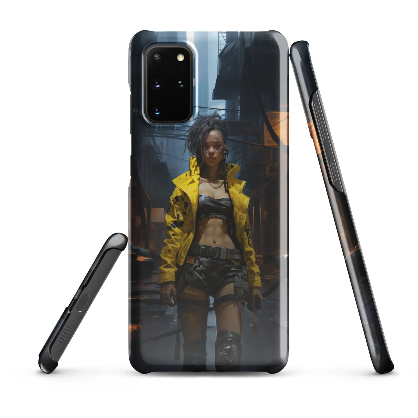 Cyberpunk Samsung phone case - Barbados Beauty - Unniit.com