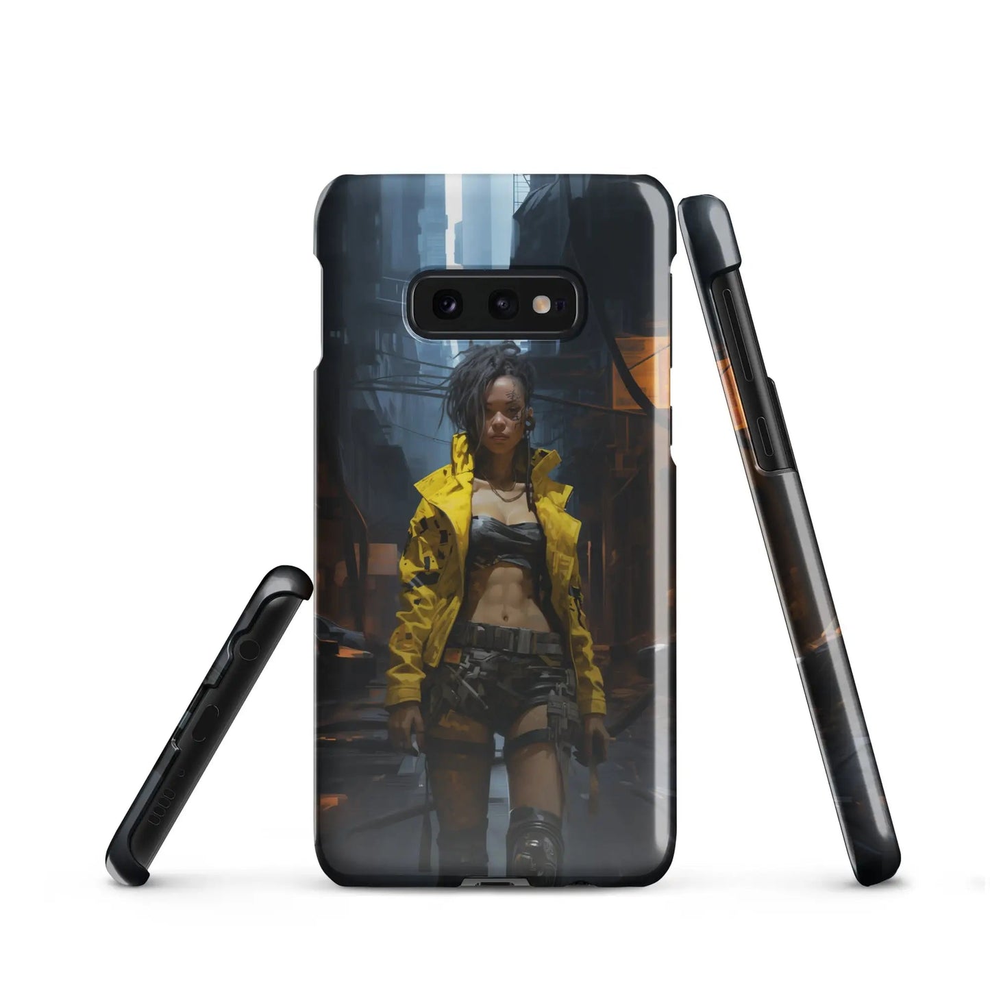 Cyberpunk Samsung phone case - Barbados Beauty - Unniit.com