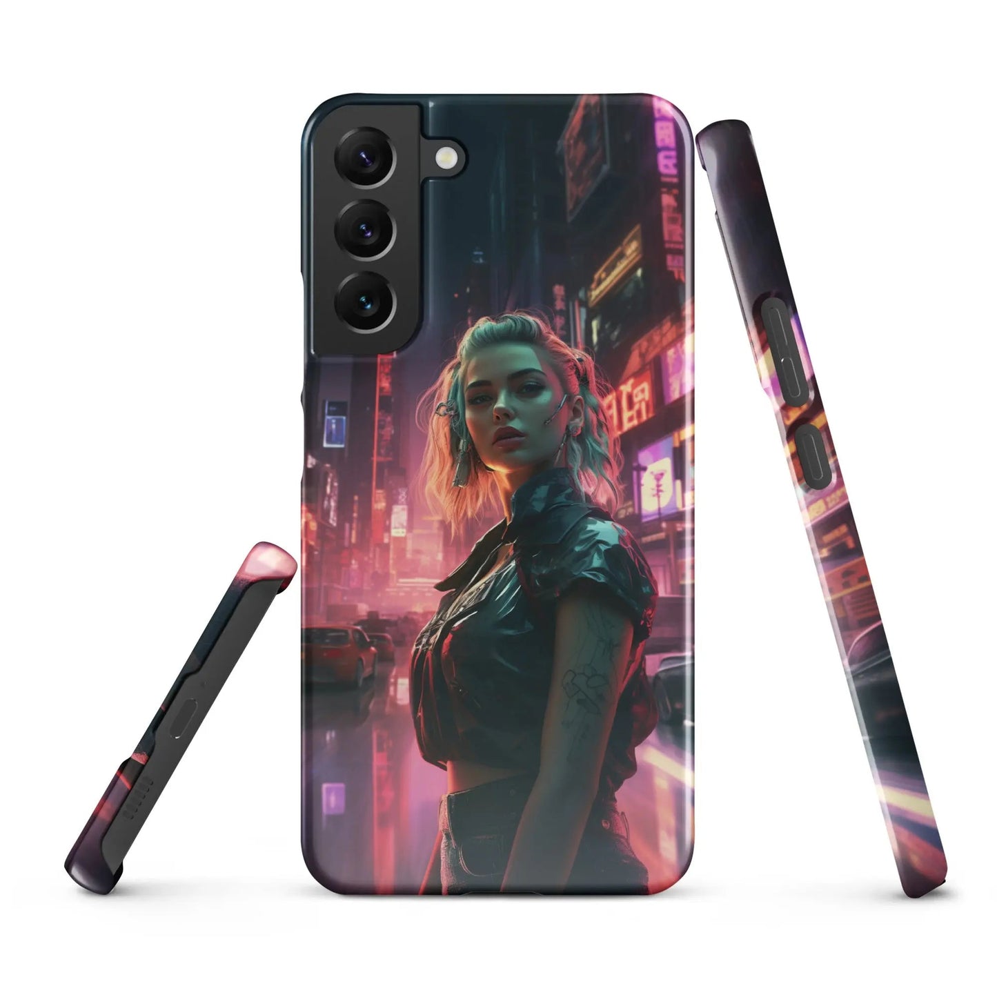 Cyberpunk Samsung Phone Case - Cyberpunk Queen - Unniit.com