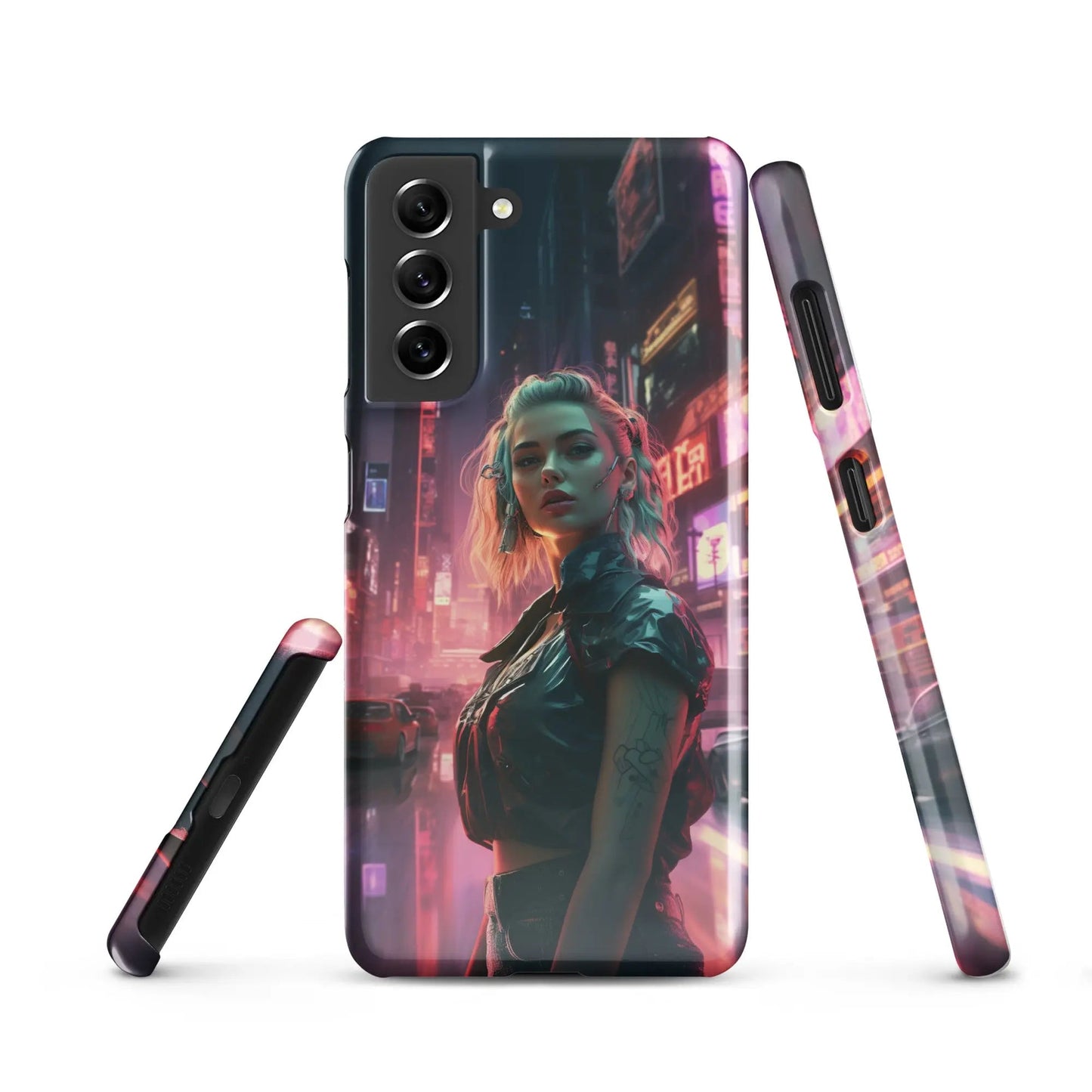 Cyberpunk Samsung Phone Case - Cyberpunk Queen - Unniit.com