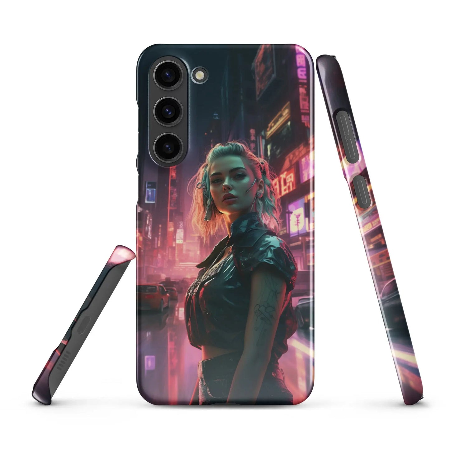 Cyberpunk Samsung Phone Case - Cyberpunk Queen - Unniit.com