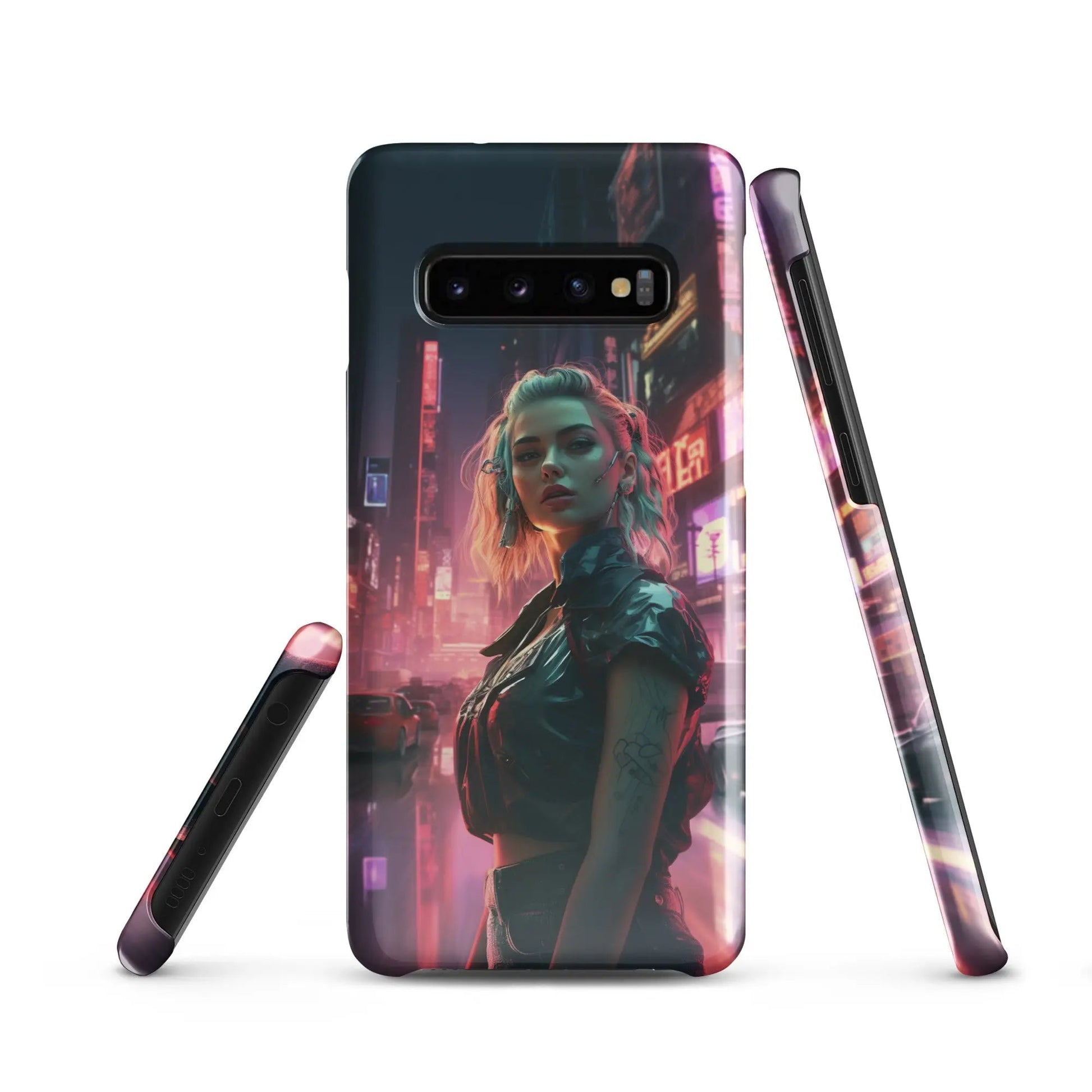 Cyberpunk Samsung Phone Case - Cyberpunk Queen - Unniit.com