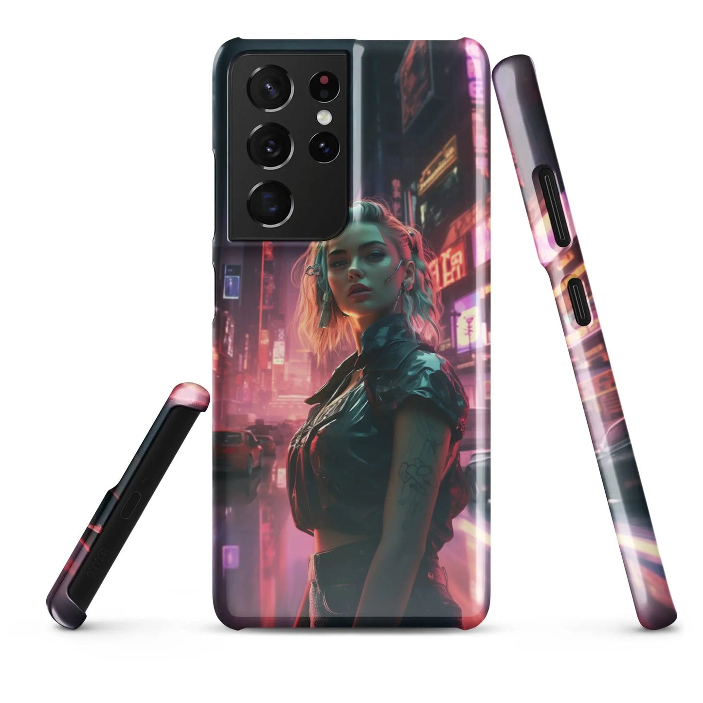 Cyberpunk Samsung Phone Case - Cyberpunk Queen - Unniit.com