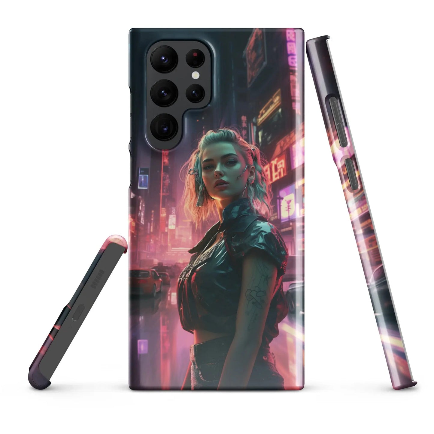 Cyberpunk Samsung Phone Case - Cyberpunk Queen - Unniit.com