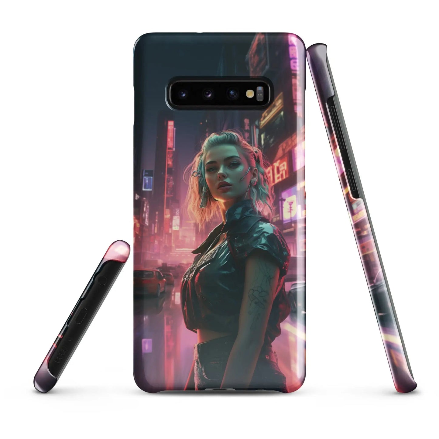 Cyberpunk Samsung Phone Case - Cyberpunk Queen - Unniit.com