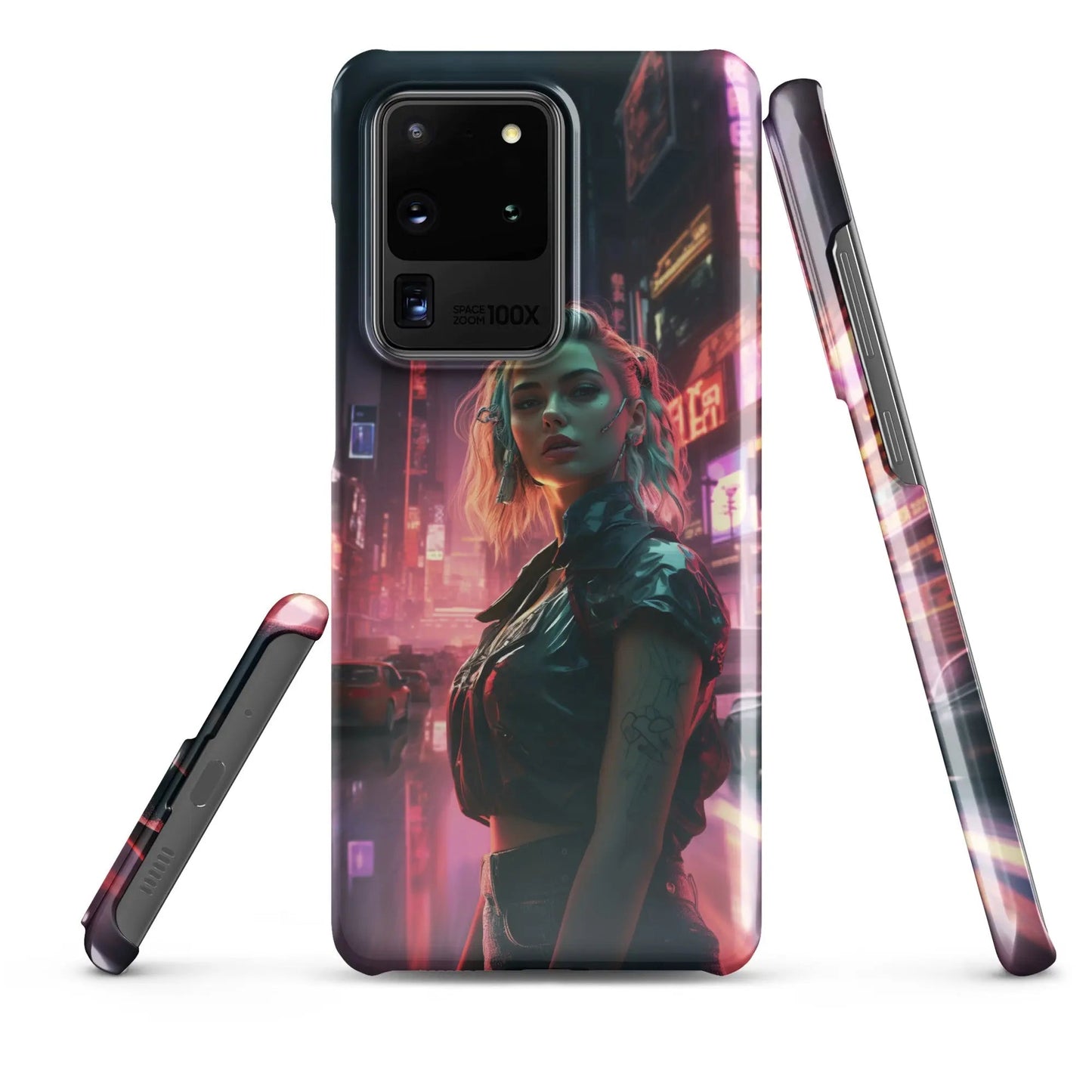 Cyberpunk Samsung Phone Case - Cyberpunk Queen - Unniit.com