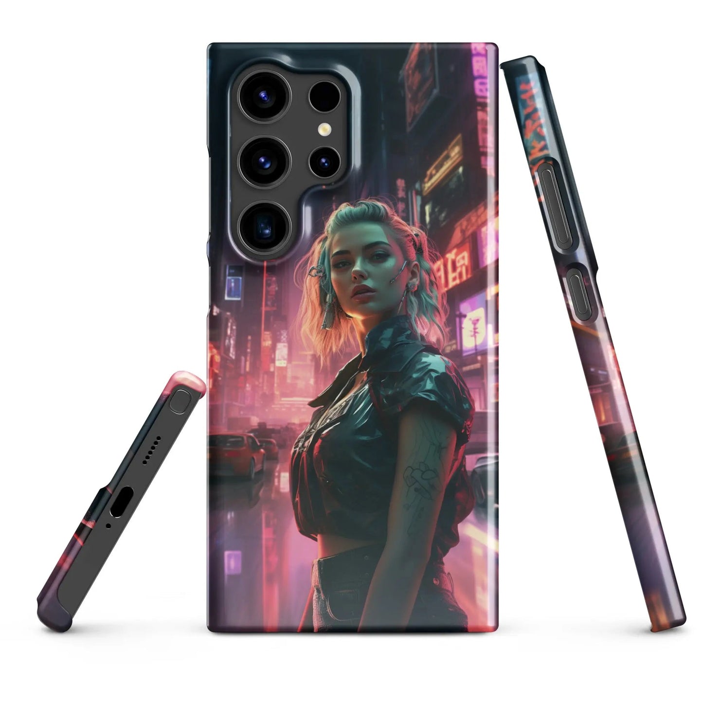 Cyberpunk Samsung Phone Case - Cyberpunk Queen - Unniit.com