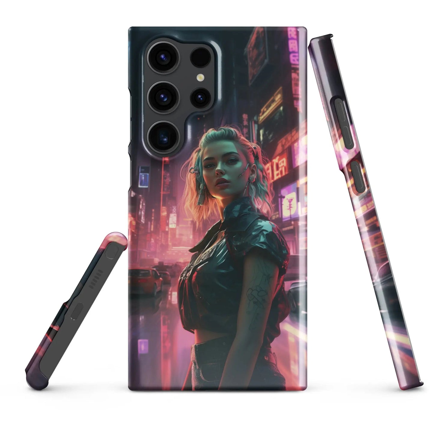 Cyberpunk Samsung Phone Case - Cyberpunk Queen - Unniit.com