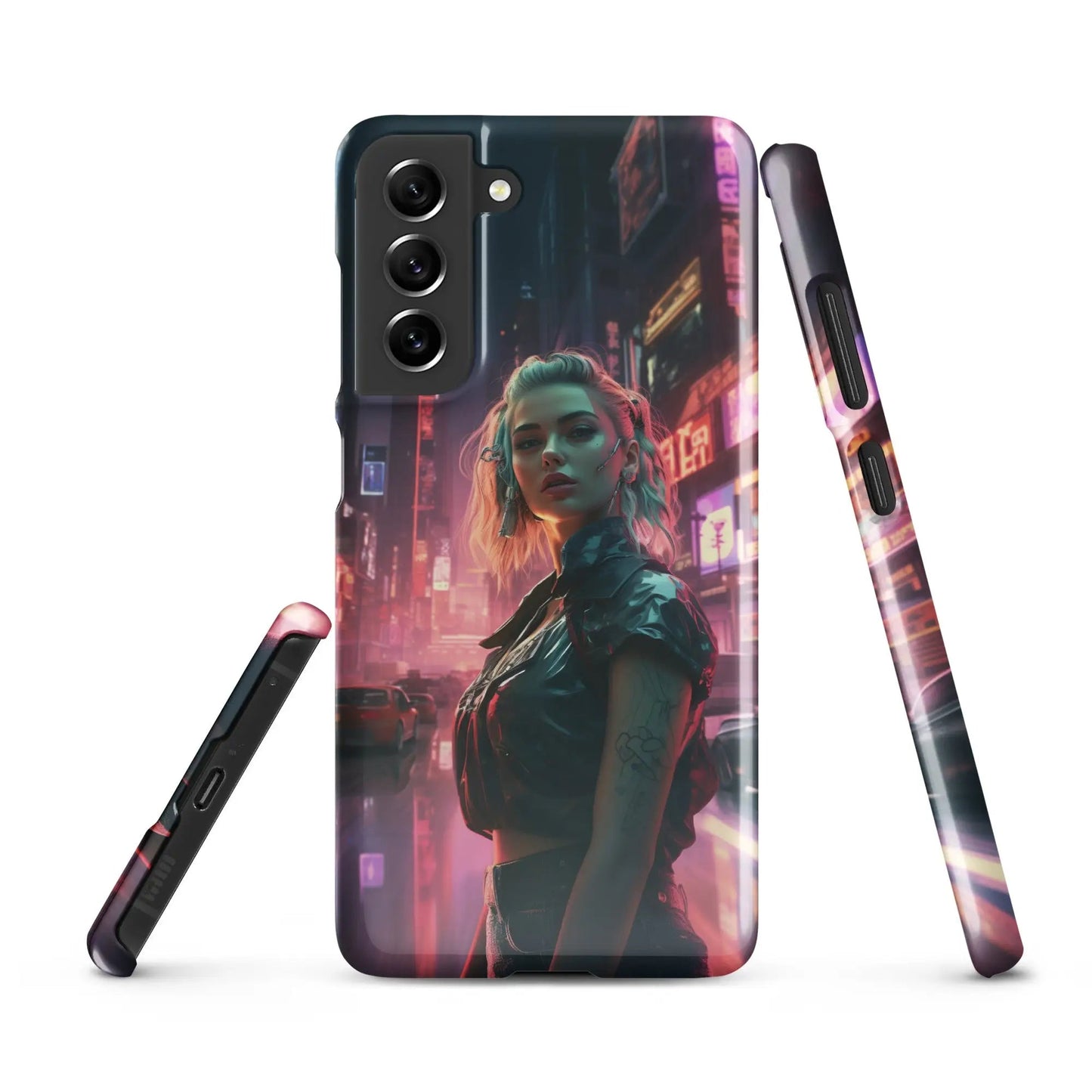 Cyberpunk Samsung Phone Case - Cyberpunk Queen - Unniit.com