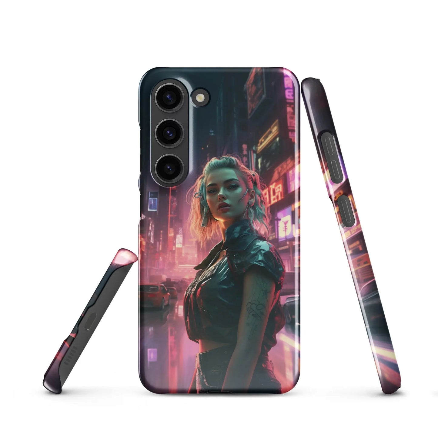 Cyberpunk Samsung Phone Case - Cyberpunk Queen - Unniit.com