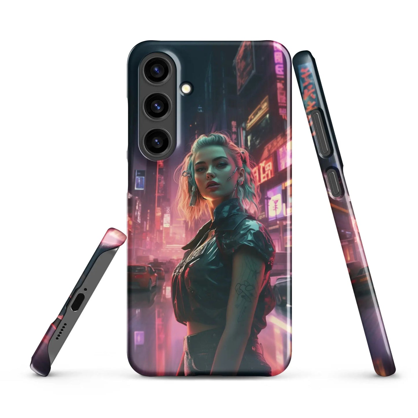 Cyberpunk Samsung Phone Case - Cyberpunk Queen - Unniit.com