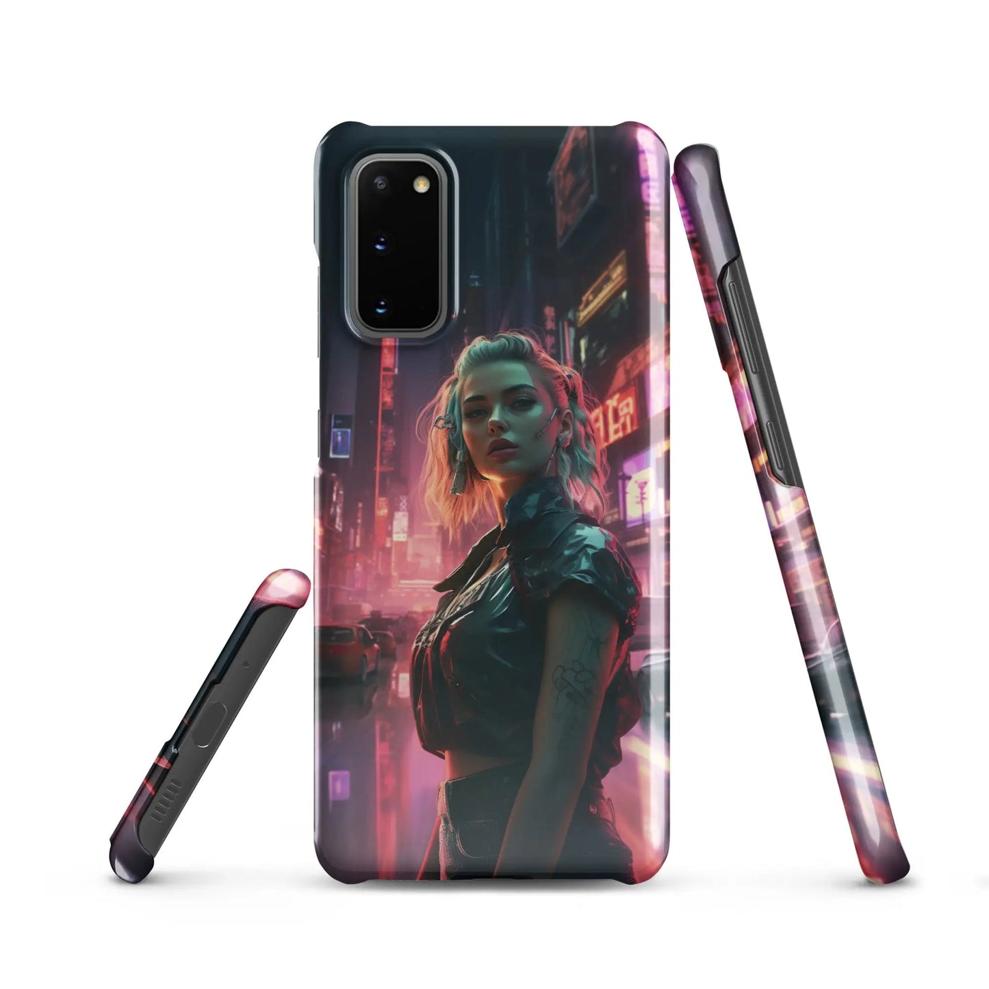 Cyberpunk Samsung Phone Case - Cyberpunk Queen - Unniit.com