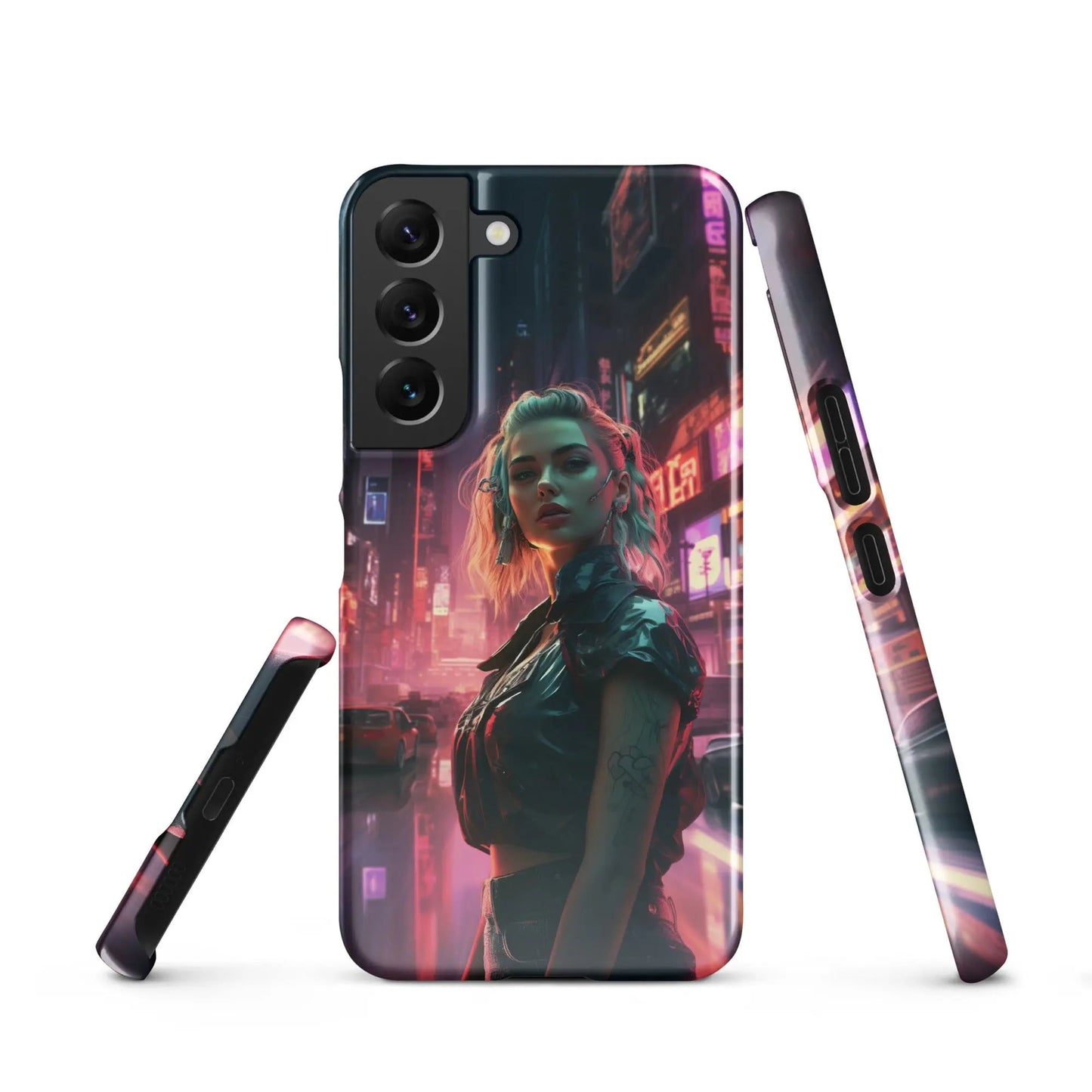 Cyberpunk Samsung Phone Case - Cyberpunk Queen - Unniit.com