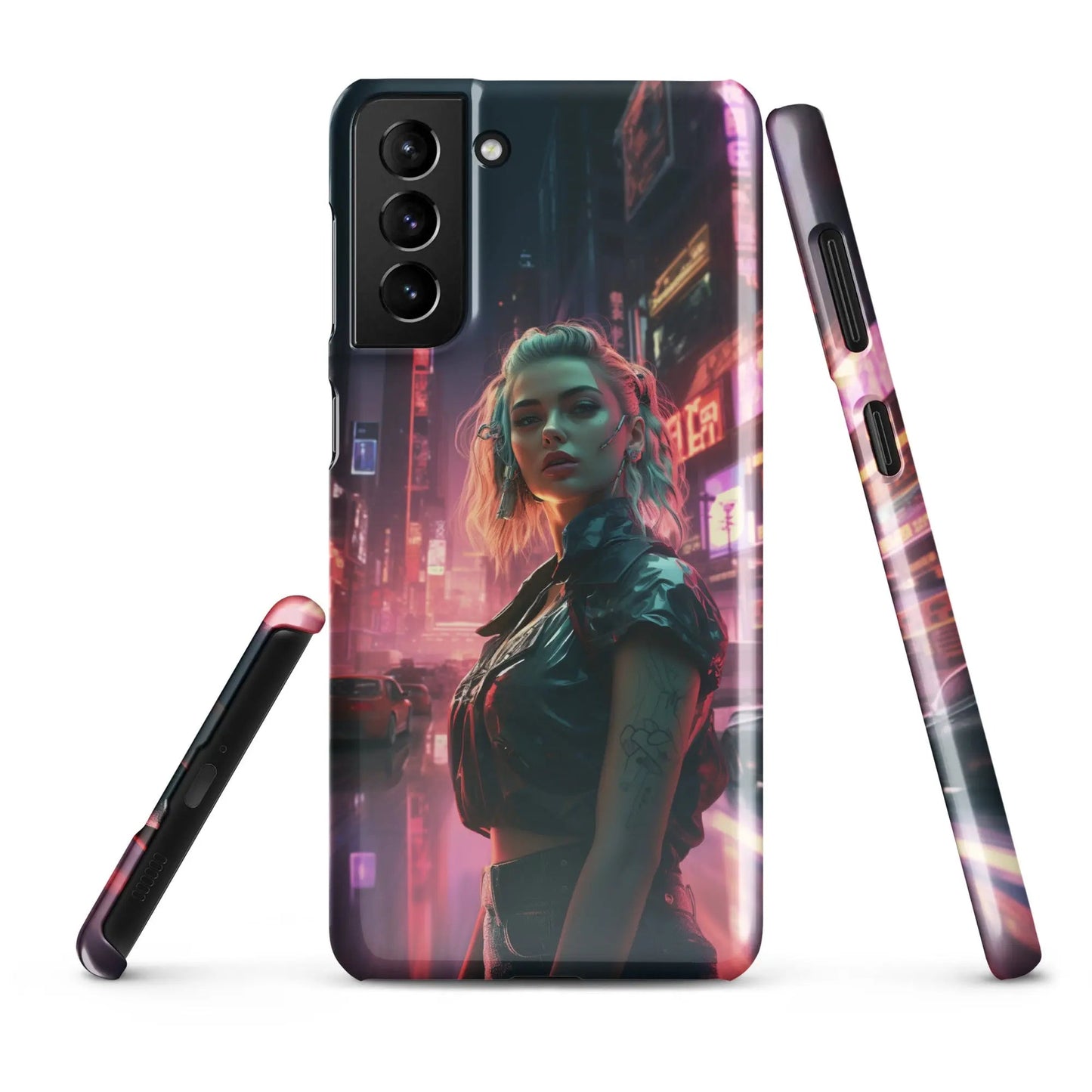 Cyberpunk Samsung Phone Case - Cyberpunk Queen - Unniit.com